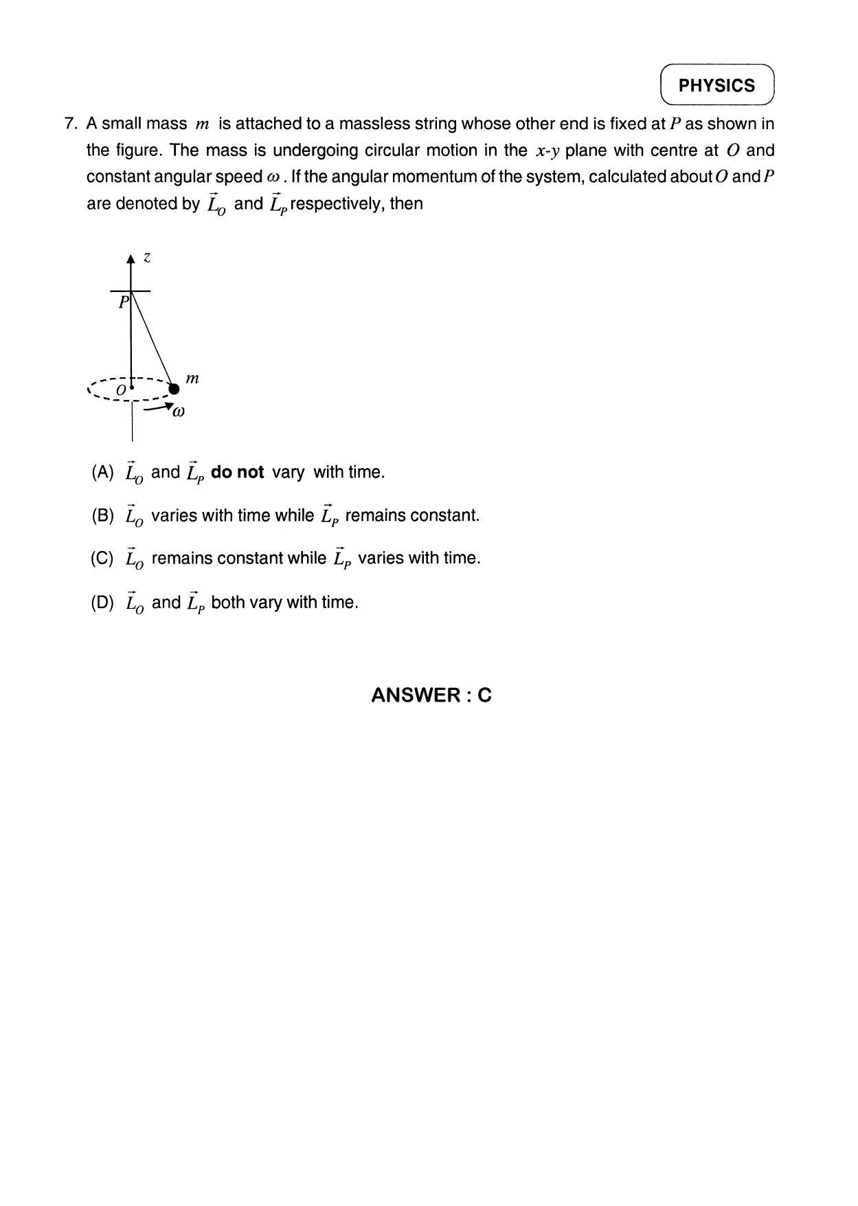 JEE 2012 Paper I Question Paper - Page 5