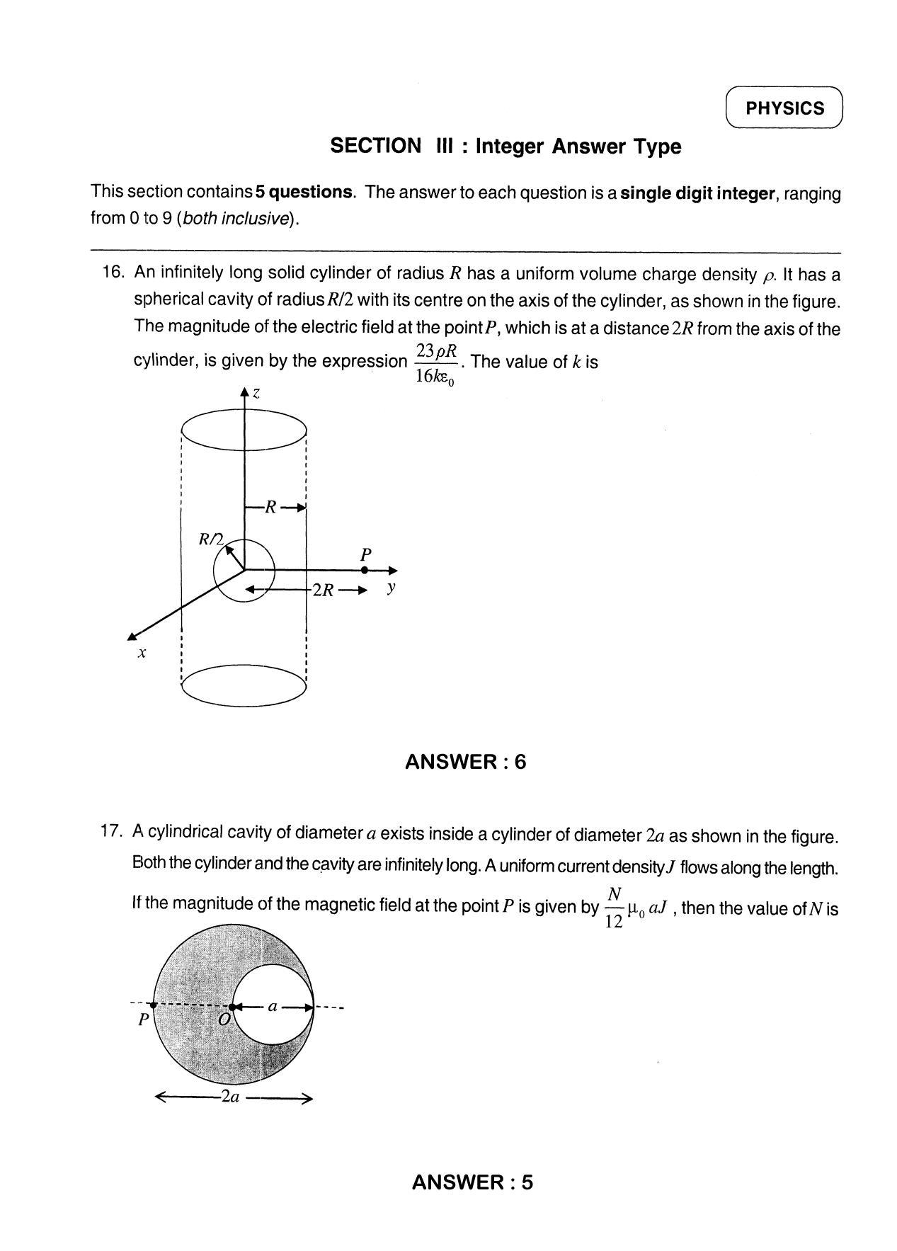 JEE 2012 Paper I Question Paper - Page 10