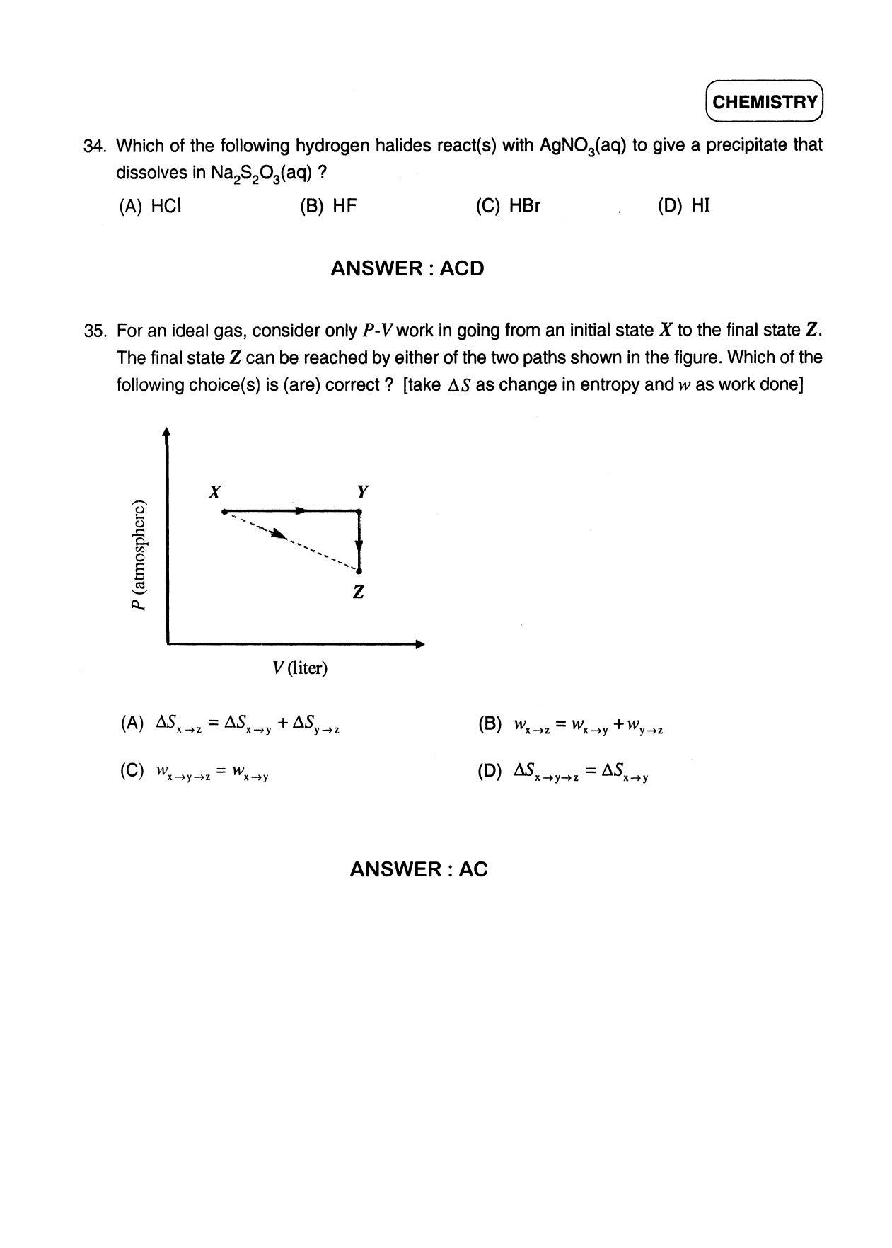 JEE 2012 Paper I Question Paper - Page 16