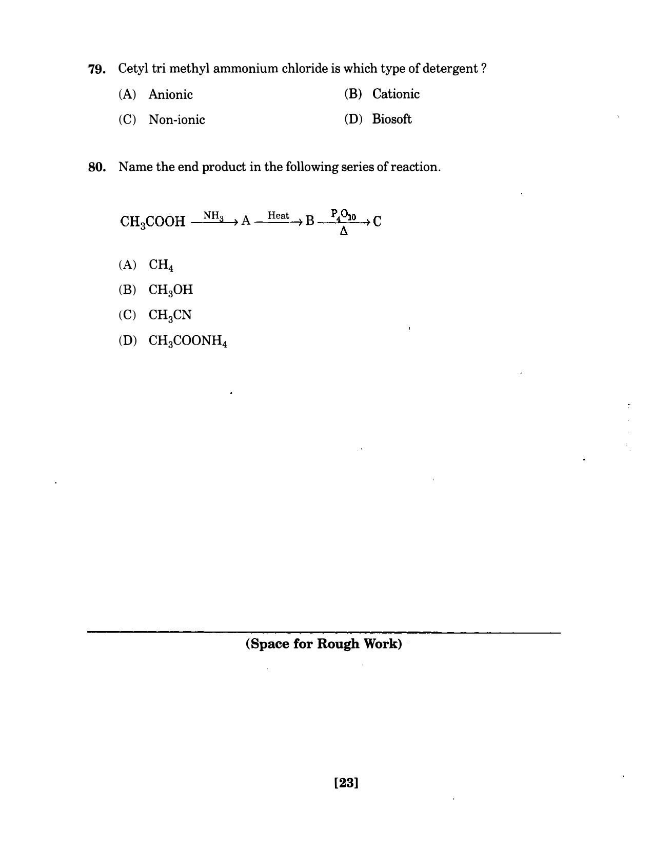GUJCET 2008 Physics & Chemistry Question Paper - Page 21