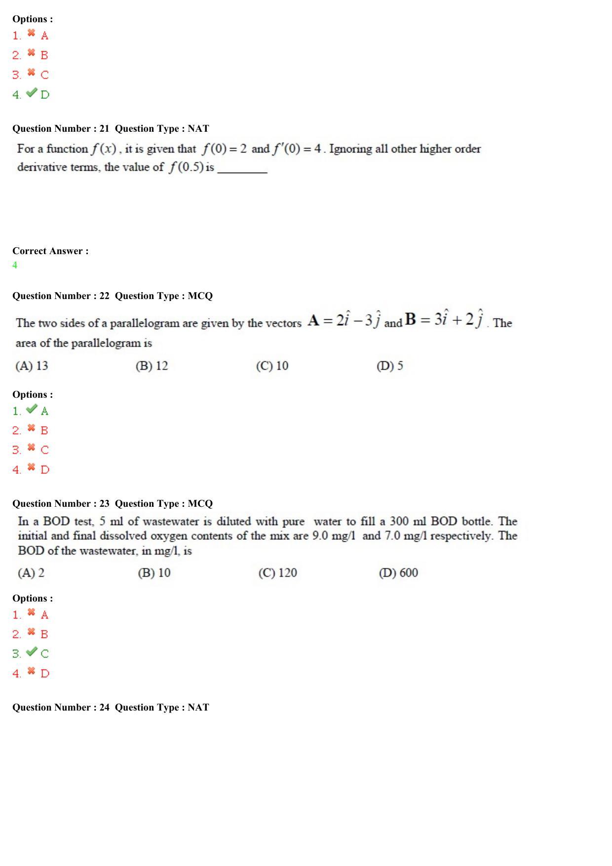 GATE 2015 Mining Engineering (MN) Question Paper with Answer Key - Page 7