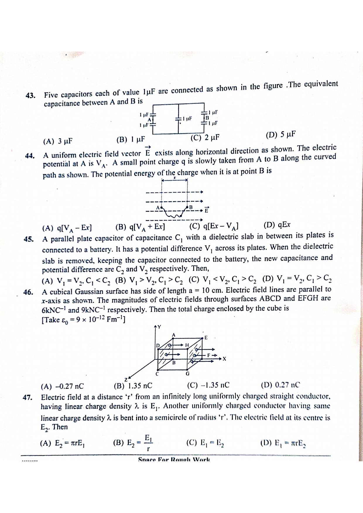KCET 2023 Physics B2 Question Paper - Page 9