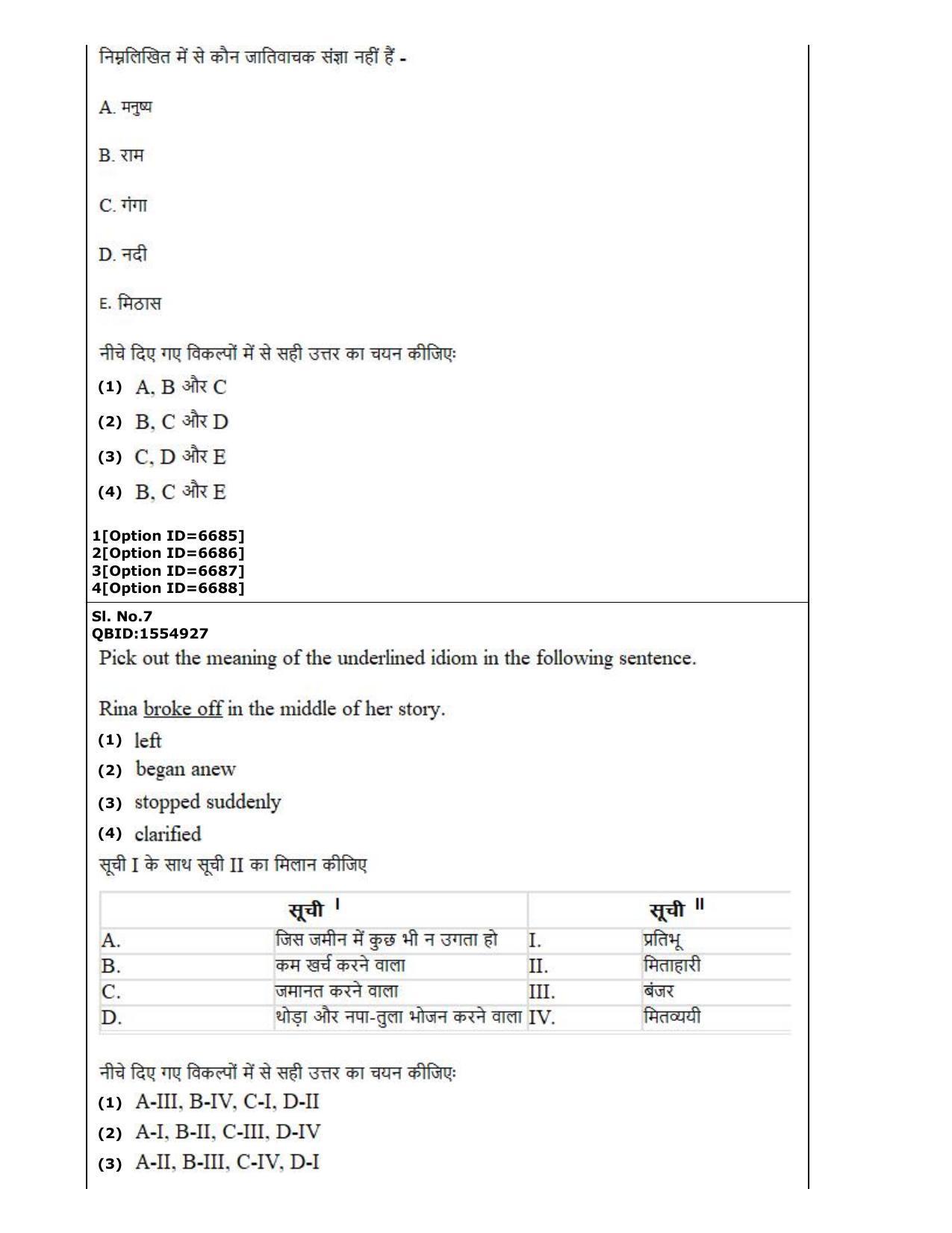 CUET (PG) 2022: PGQP-77 Anthropology (2-09-2022) Question Paper - Page 4