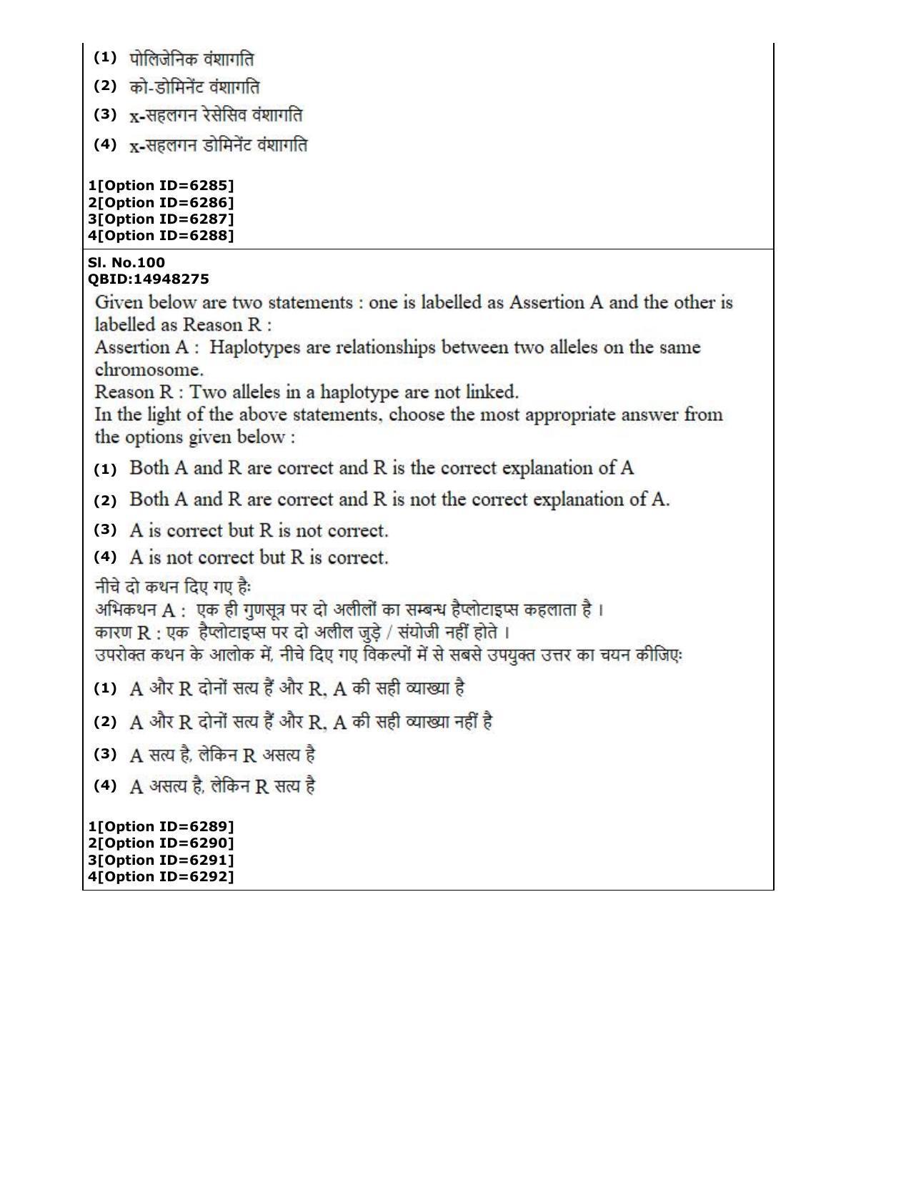 CUET (PG) 2022: PGQP-77 Anthropology (2-09-2022) Question Paper - Page 53