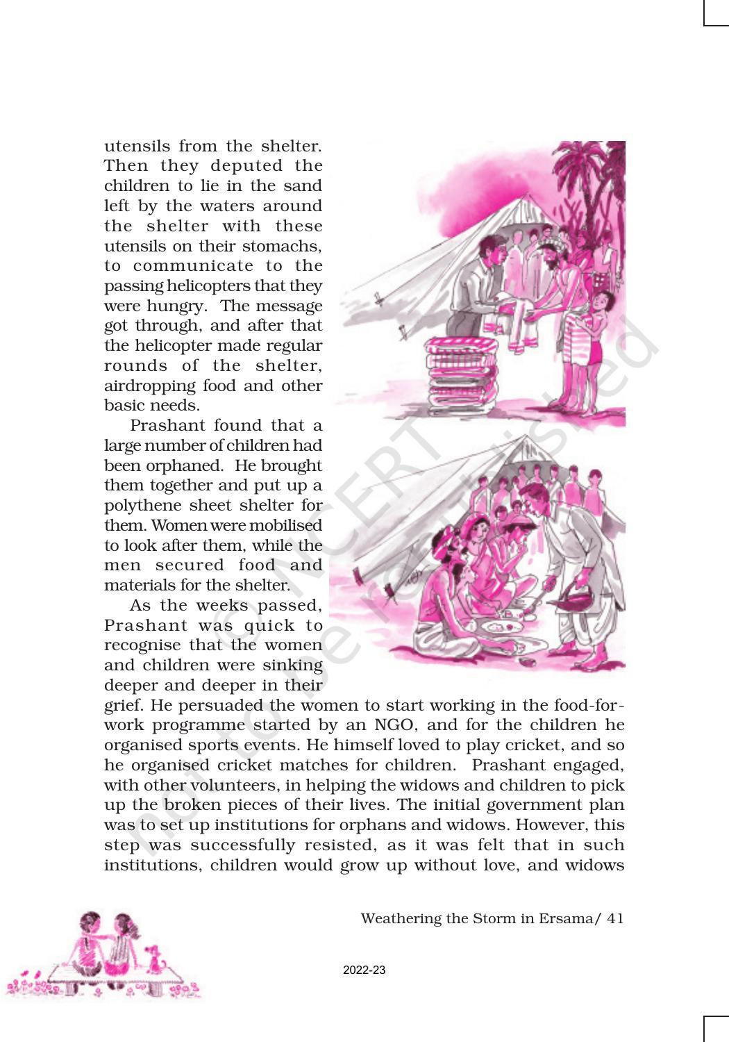 NCERT Book for Class 9 English Moment Chapter 6 Weathering the Storm in Ersama - Page 5