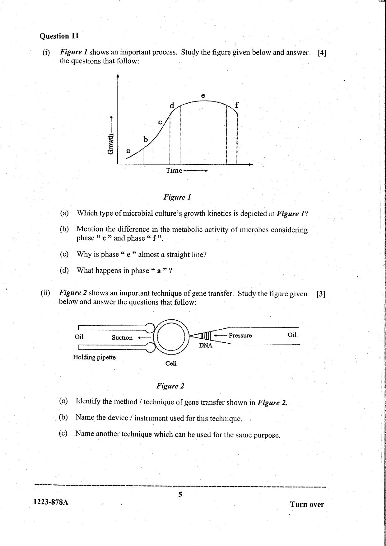ISC Class 12 Biotechnology 2023 Question Paper - Page 5