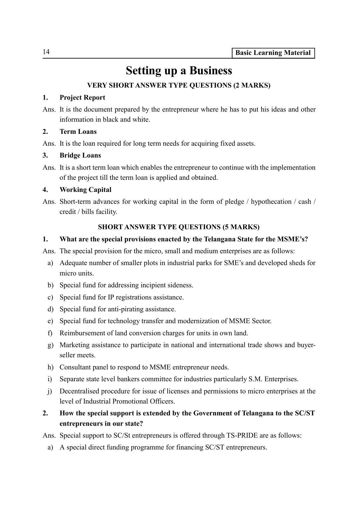 TS SCERT Inter 2nd Year Commerce &Accts II yr EM Path 1 (Telugu Medium) Text Book - Page 19