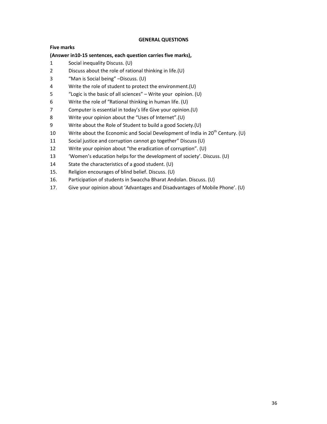 Karnataka 1st PUC Question Bank for Logic - Page 36