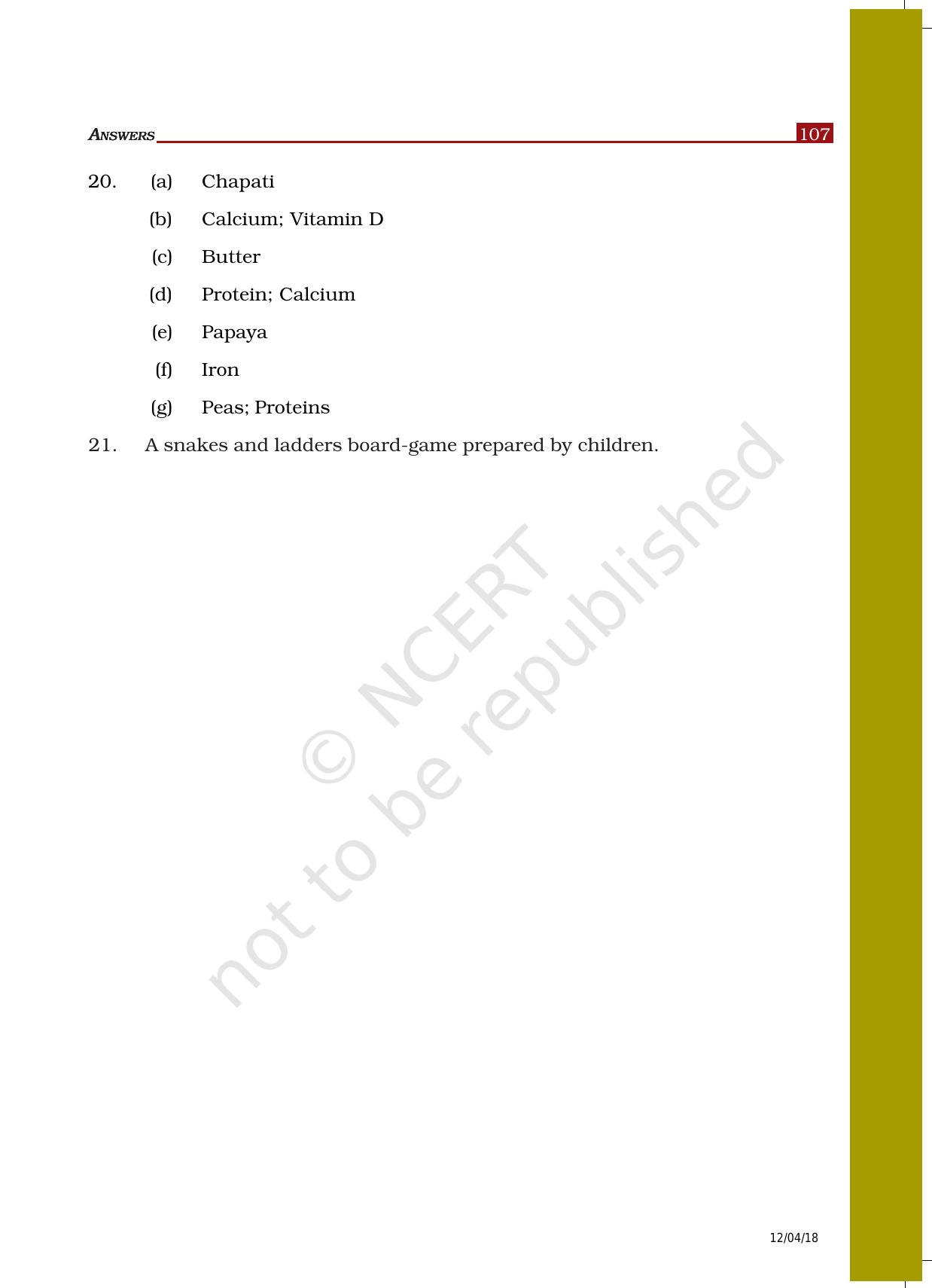 NCERT Exemplar Class 6: Science - Answers - Page 5