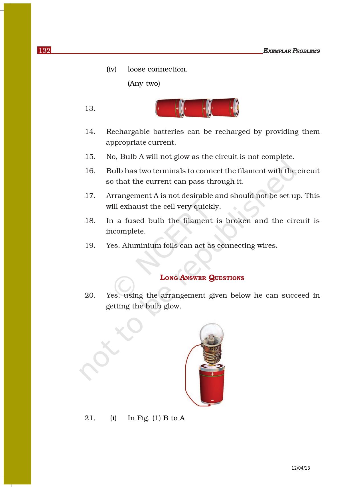 NCERT Exemplar Class 6: Science - Answers - Page 30