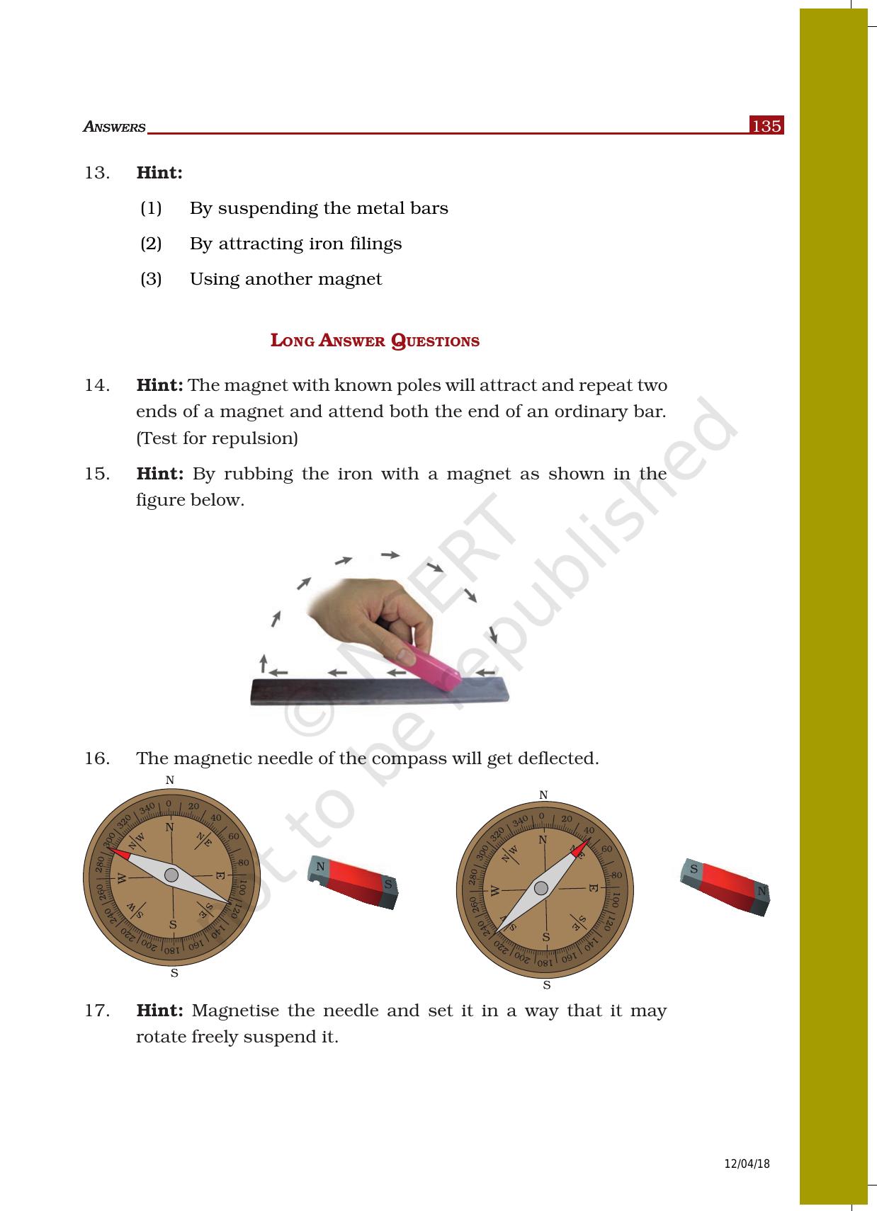 NCERT Exemplar Class 6: Science - Answers - Page 33