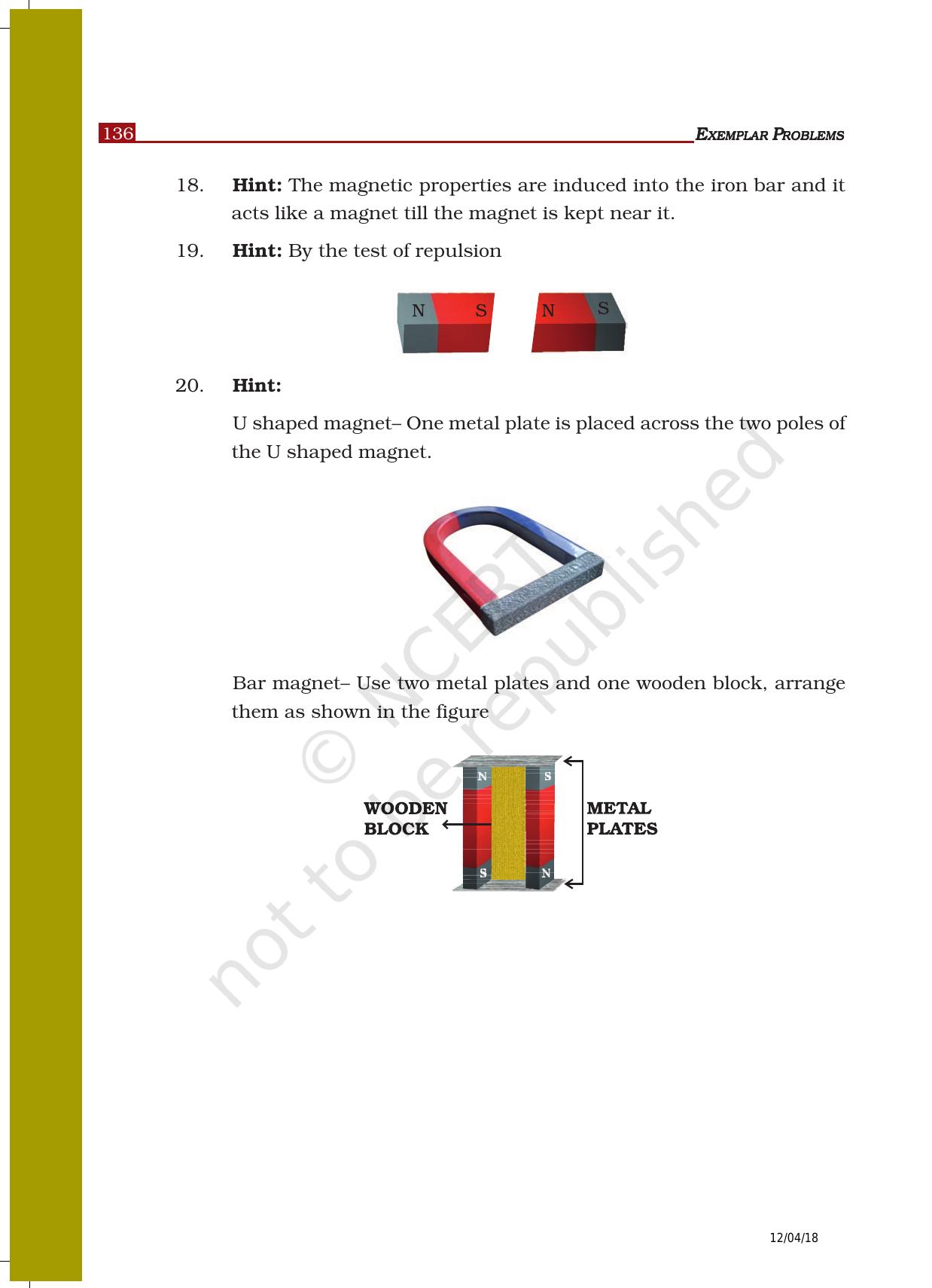 NCERT Exemplar Class 6: Science - Answers - Page 34