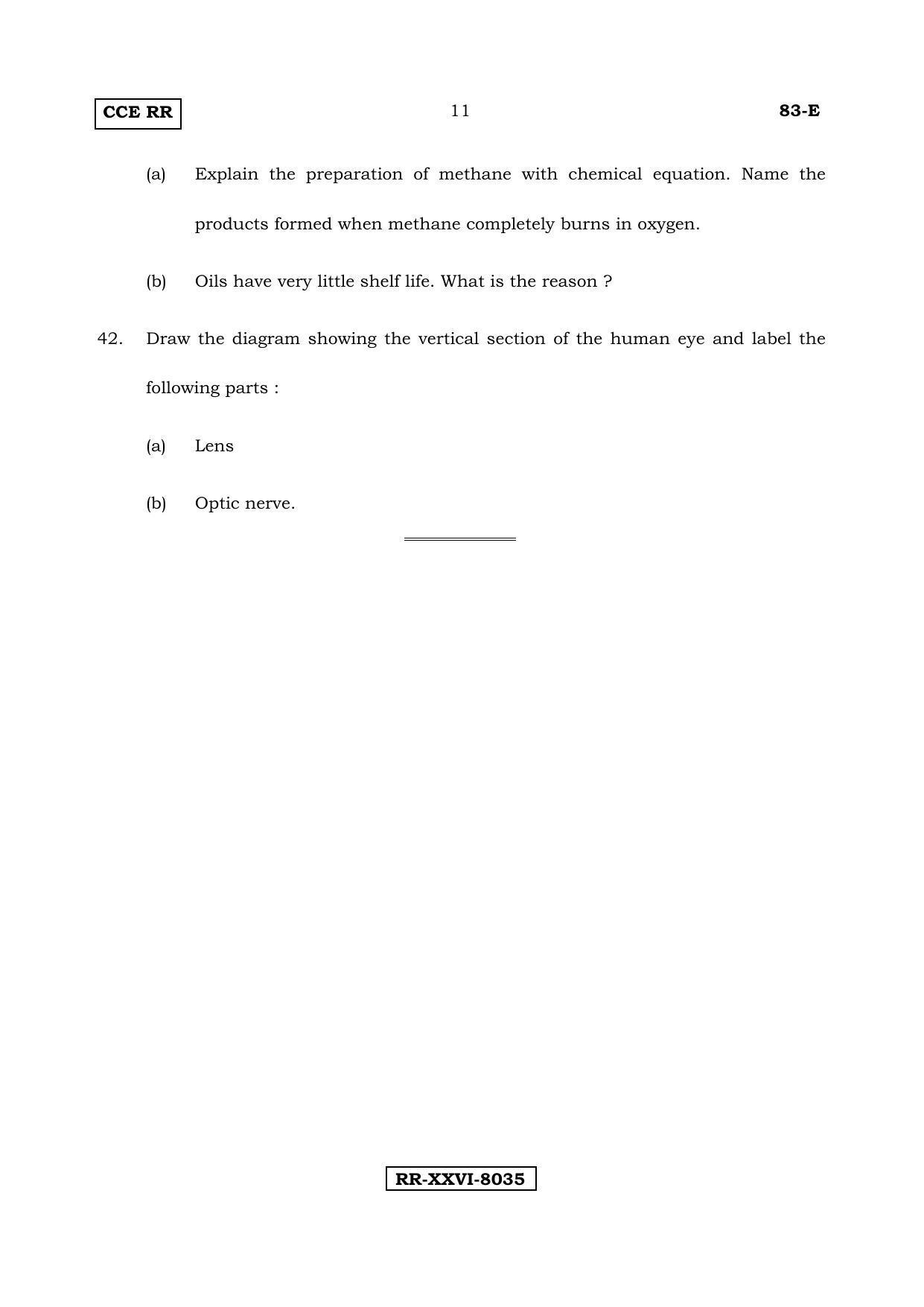 Karnataka SSLC Science (ENGLISH Medium) - 83-E-(RR)-(C)_s1 (Supplementary) June 2017 Question Paper - Page 11