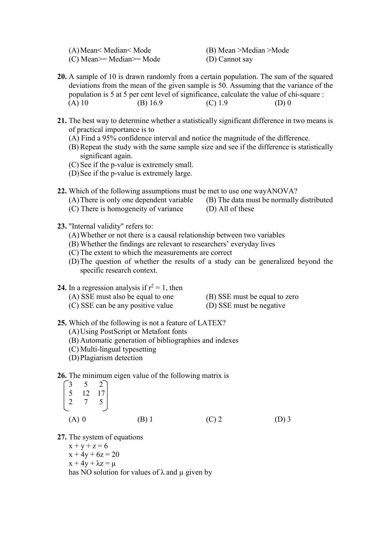 PU MPET Applied Science 2020 Question Papers - Page 33