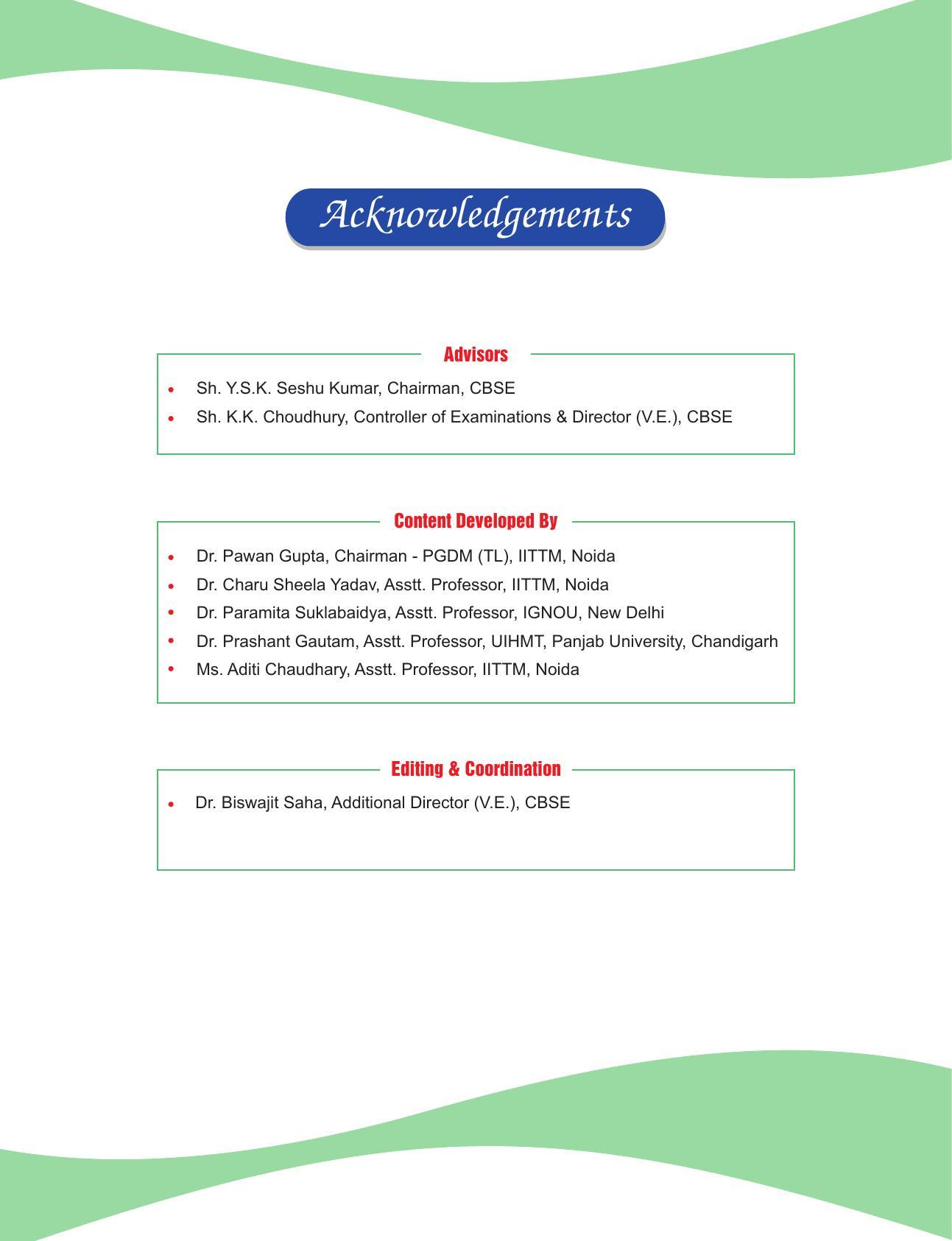 NCERT Class X Tourism (CBSE) Book - Page 8