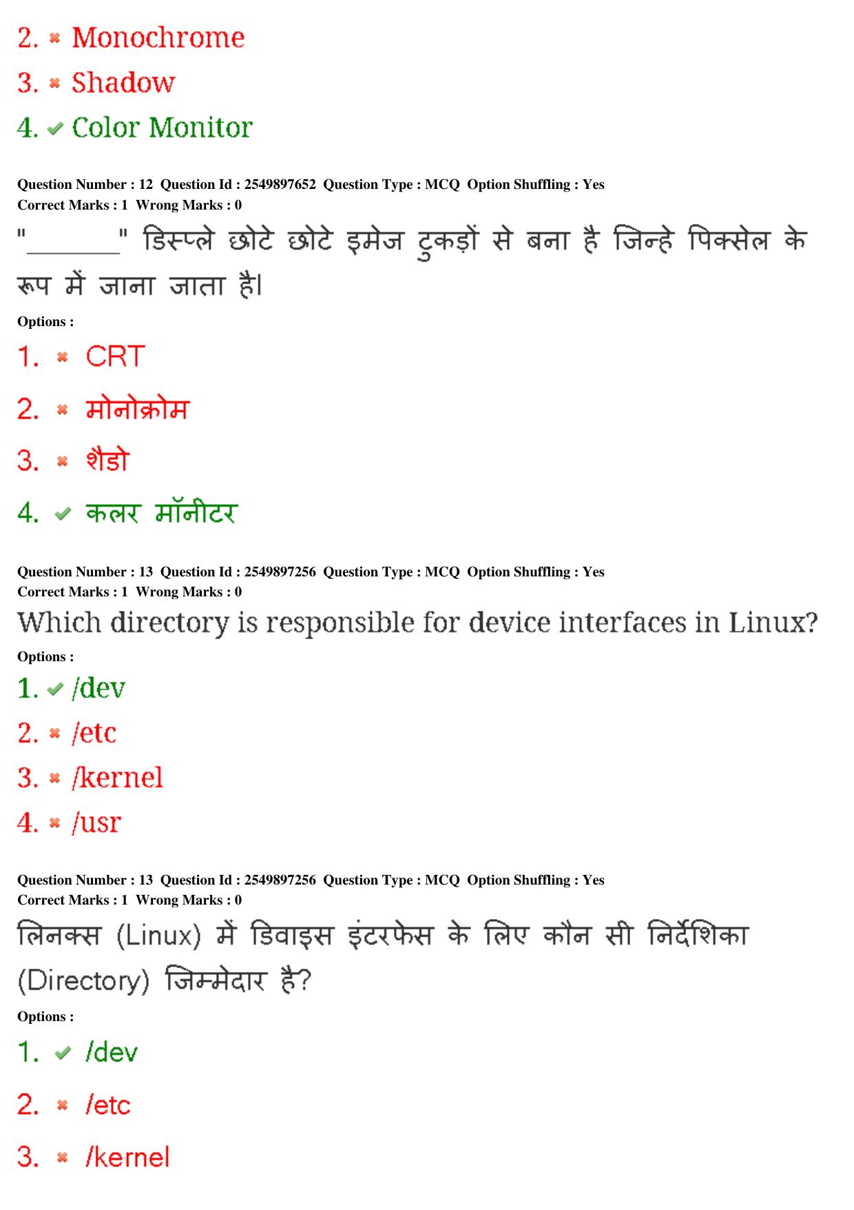 MP CPCT 23rd Feb 2020 Question Paper Shift 1 - Page 9