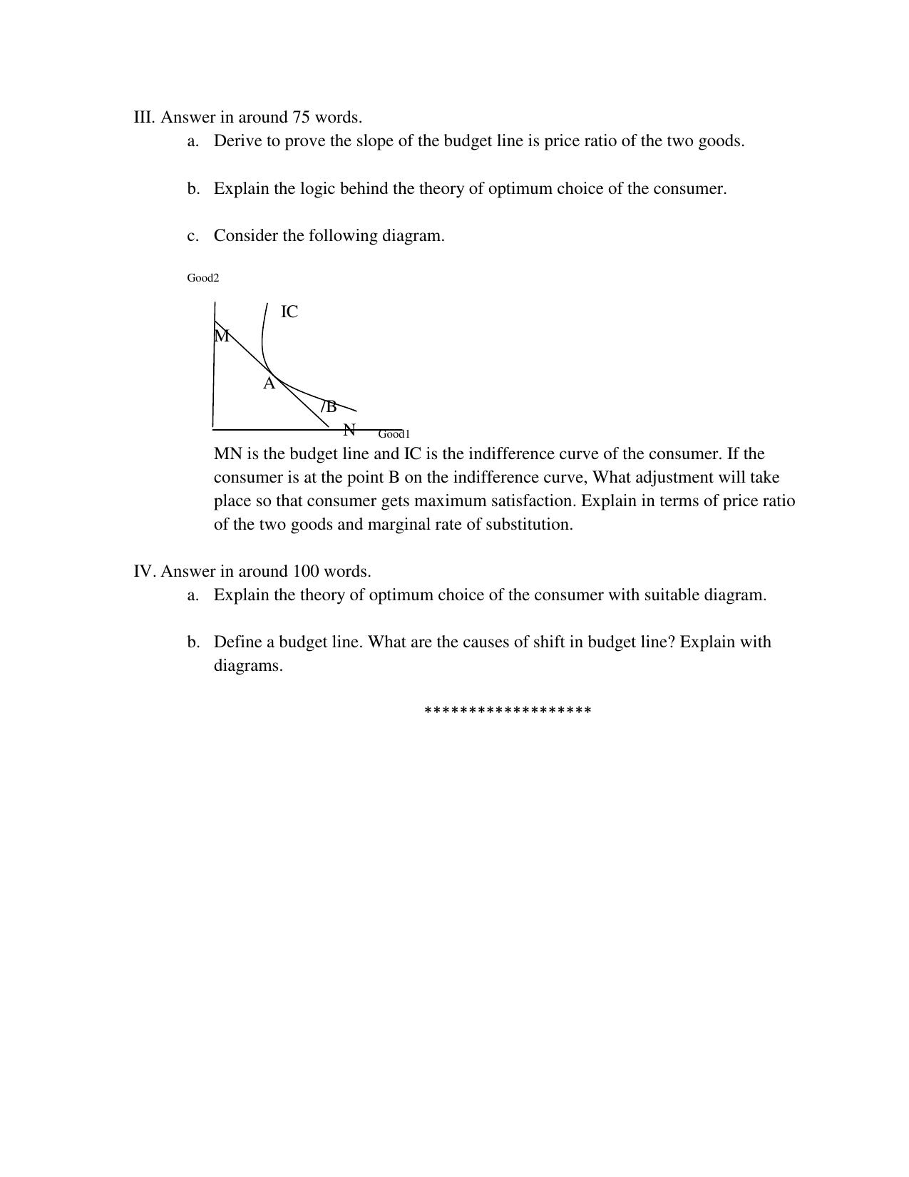 CBSE Class 12 Economics Indifference Curve Analysis - Page 2