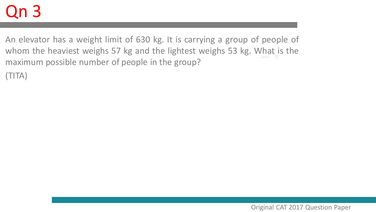 CAT 2017 CAT QA Slot 1 Question Paper - Page 4