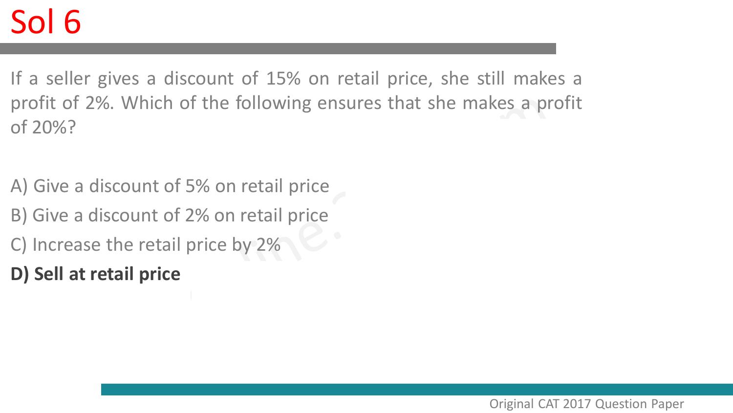 CAT 2017 CAT QA Slot 1 Question Paper - Page 42
