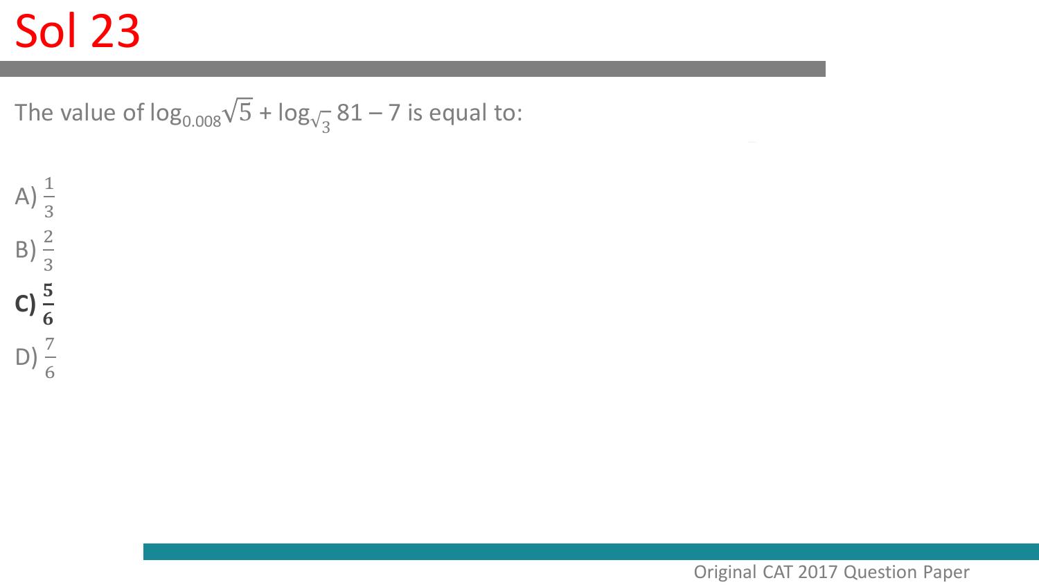 CAT 2017 CAT QA Slot 1 Question Paper - Page 59