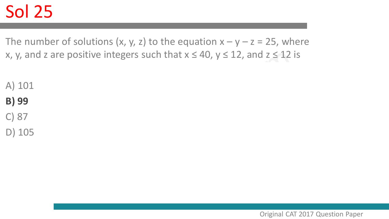 CAT 2017 CAT QA Slot 1 Question Paper - Page 61