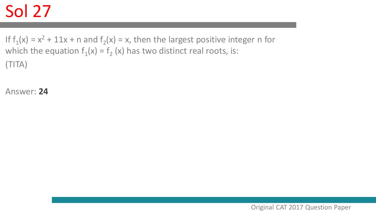 CAT 2017 CAT QA Slot 1 Question Paper - Page 63