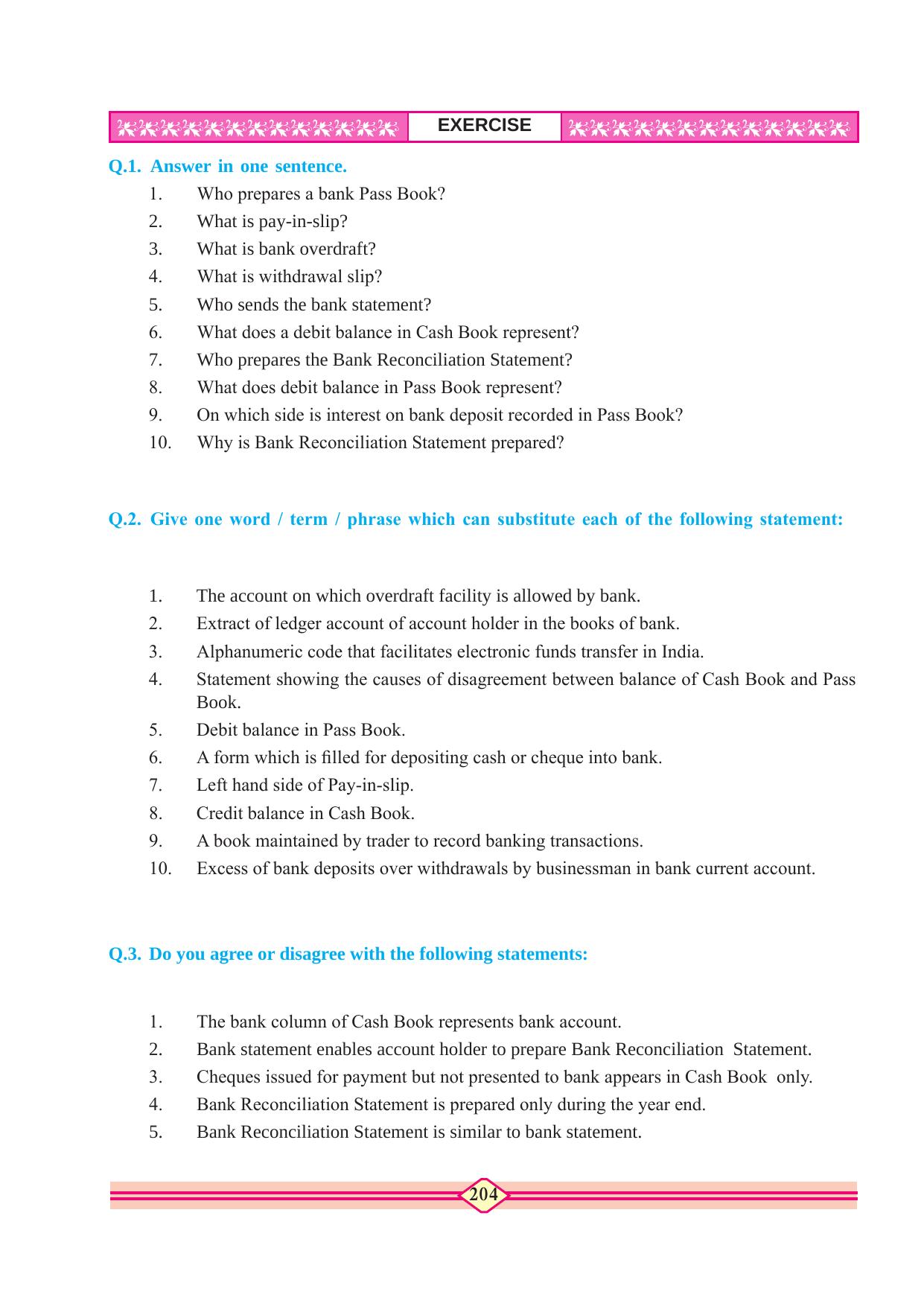 Maharashtra Board Class 10 Accountancy Textbook - Page 214
