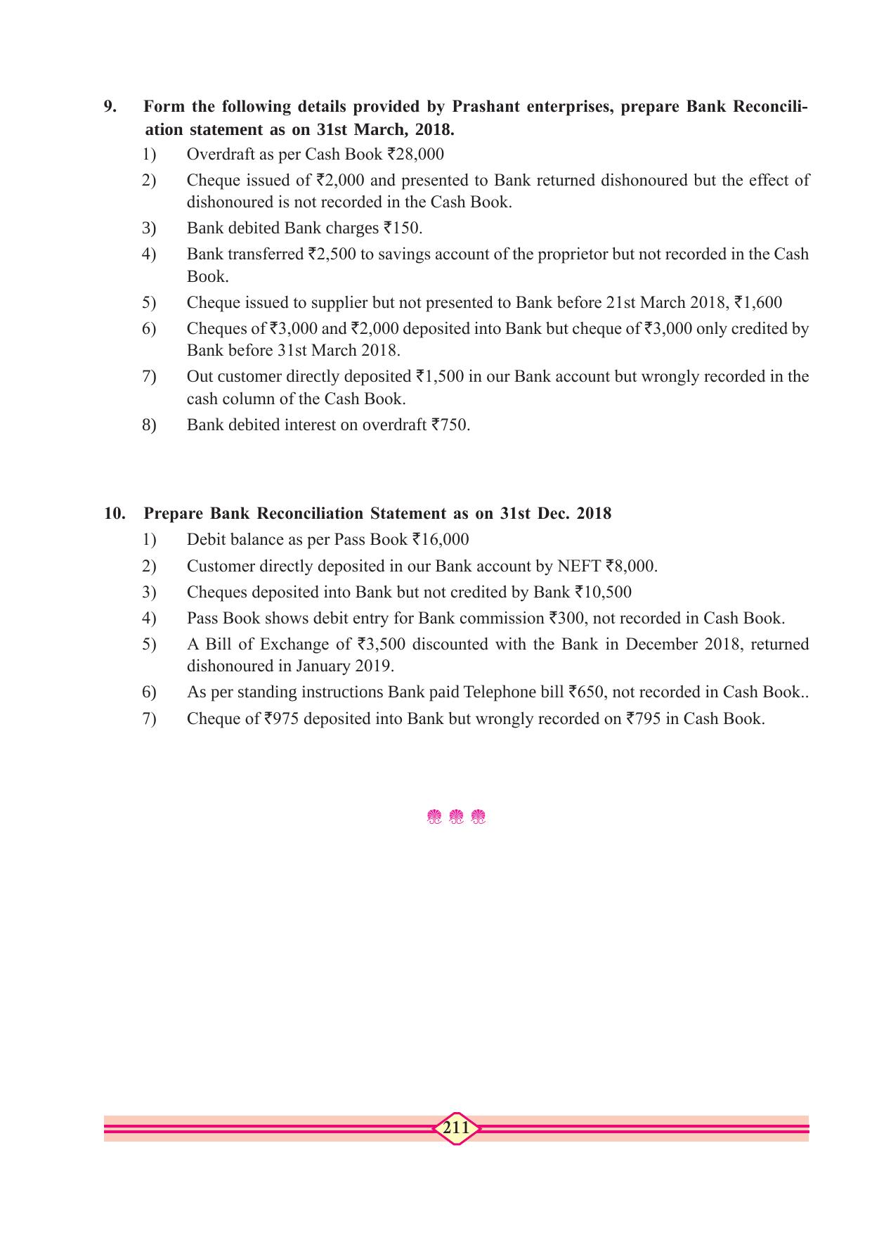 Maharashtra Board Class 10 Accountancy Textbook - Page 221