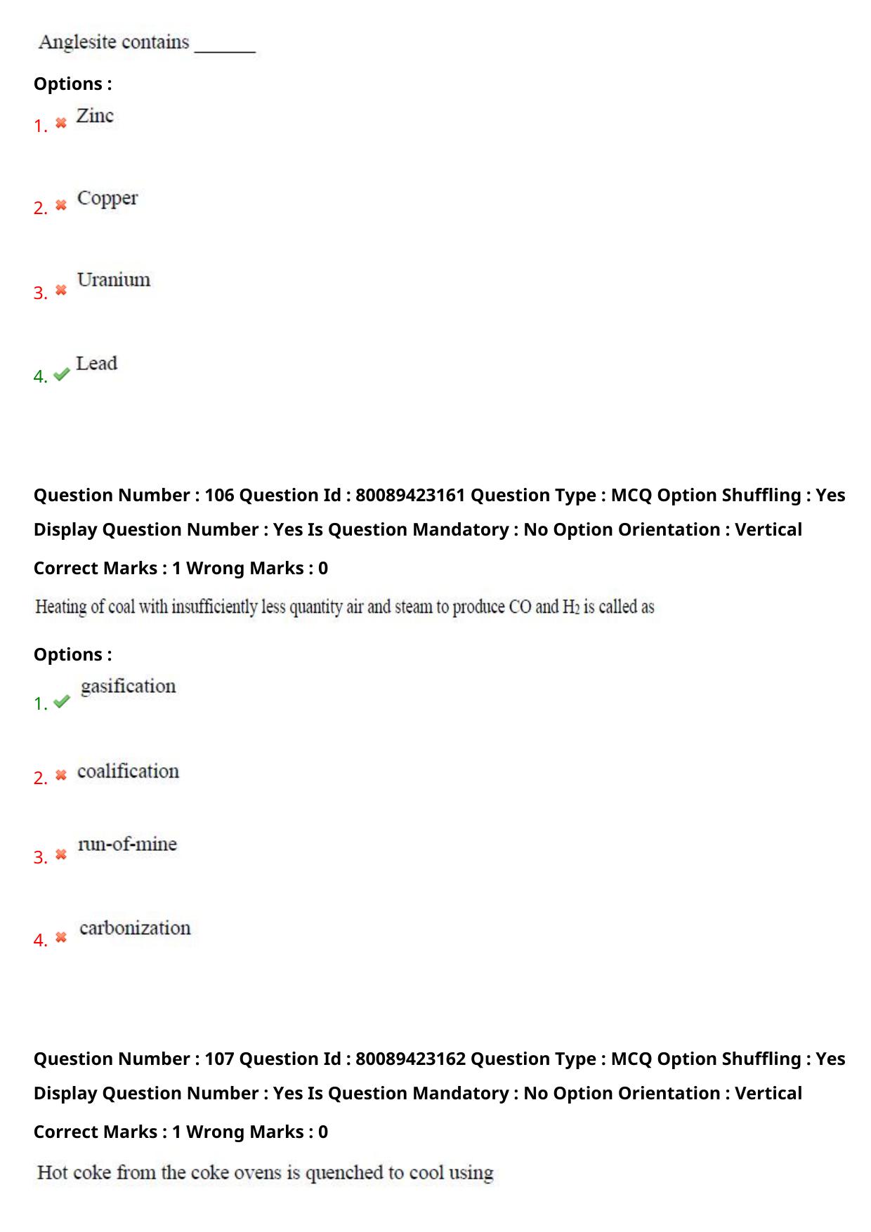 TS ECET 2021 Metallurgy Engineering Question Paper - Page 59