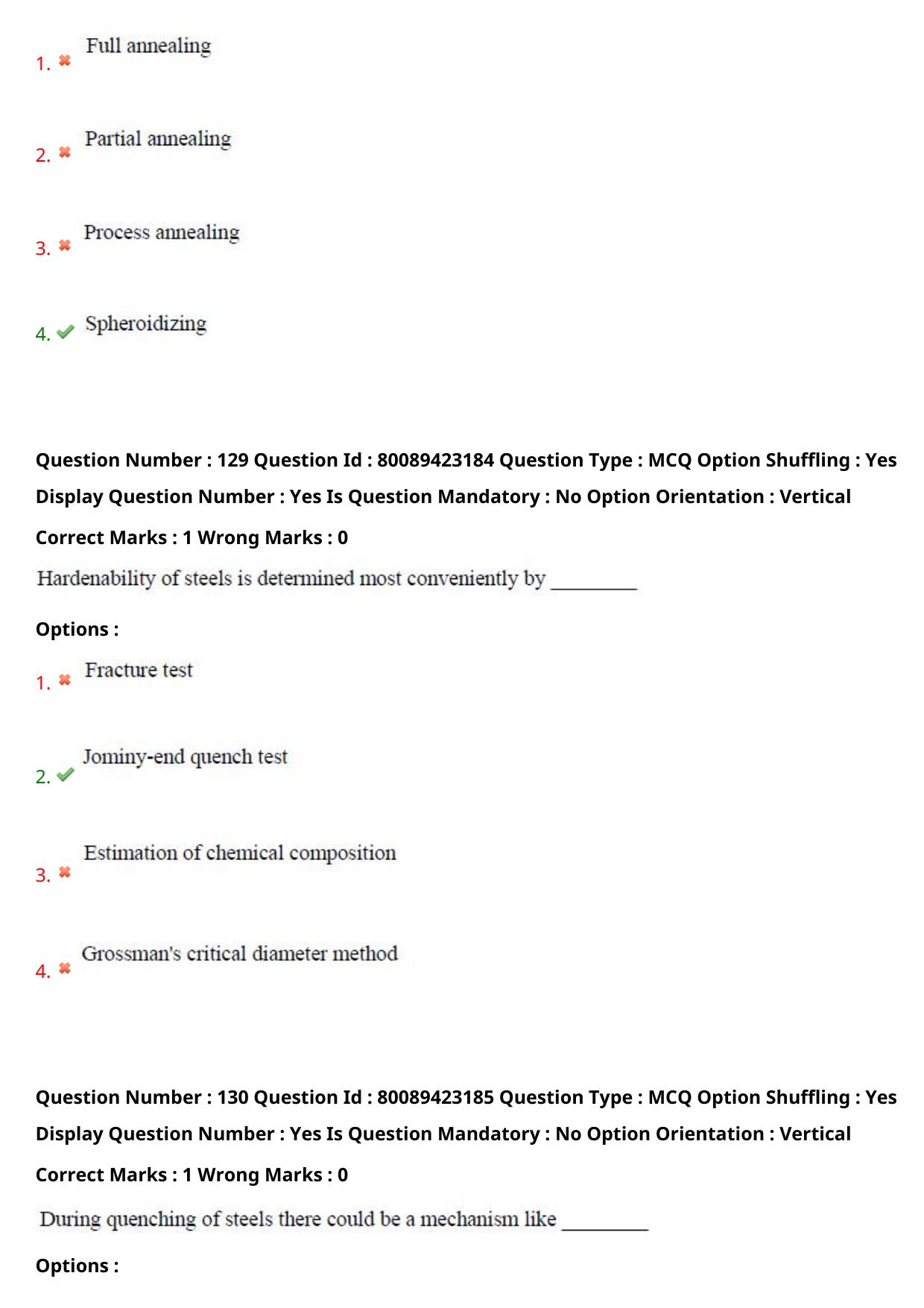 TS ECET 2021 Metallurgy Engineering Question Paper - Page 71
