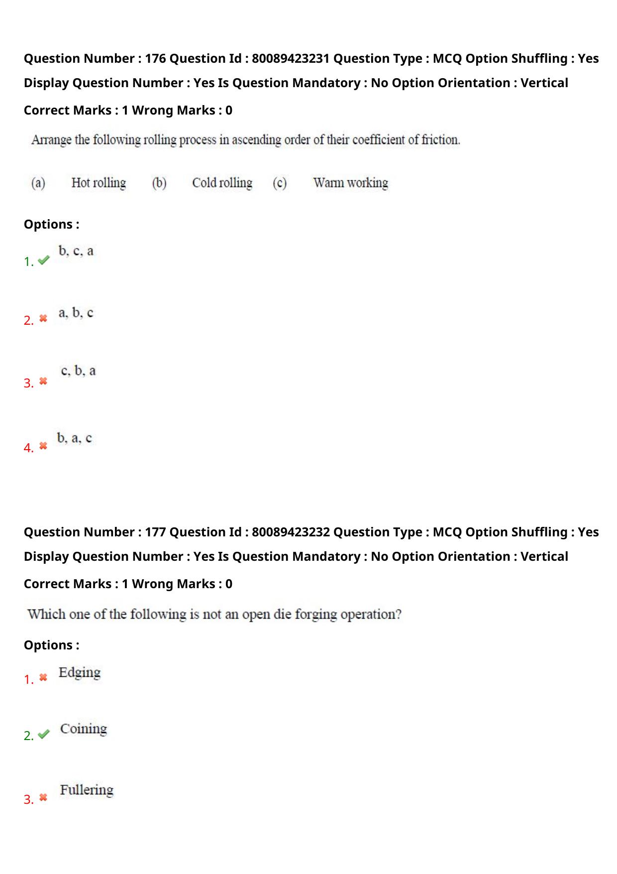 TS ECET 2021 Metallurgy Engineering Question Paper - Page 95
