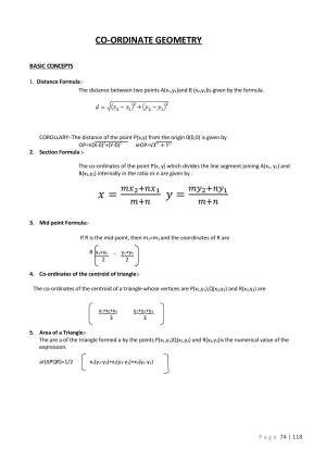 CBSE Worksheets for Class 10 Maths Coordinate Geometry Assignment 7