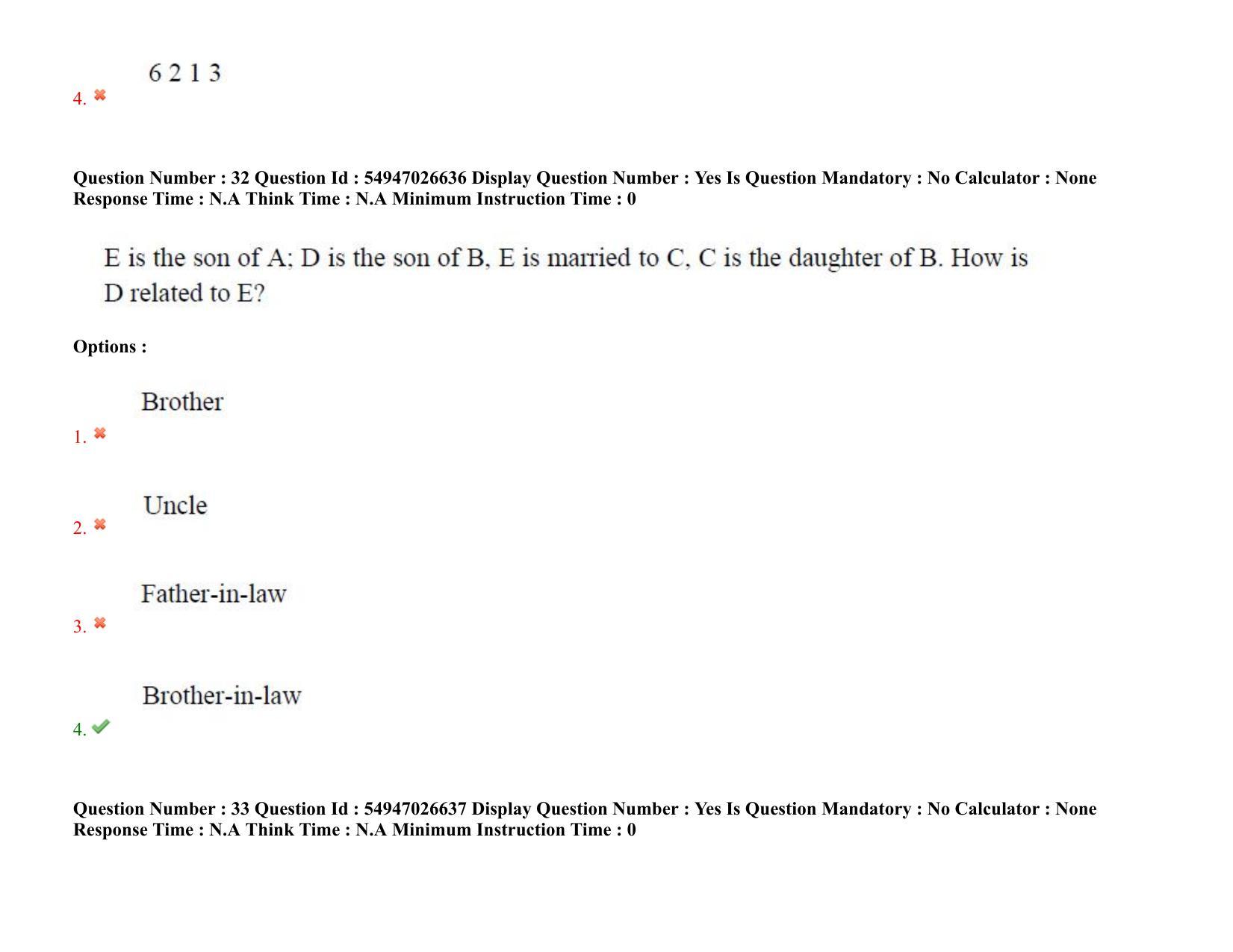 AP RCET 2022: psychology -  18-10-2022 (Tuesday) Session-II: Question Paper With keys - Page 27
