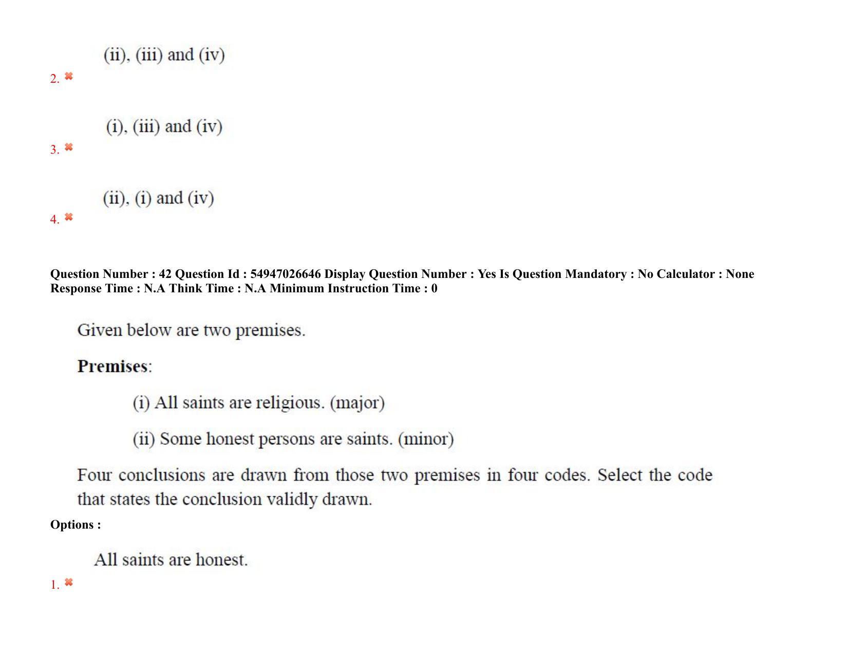 AP RCET 2022: psychology -  18-10-2022 (Tuesday) Session-II: Question Paper With keys - Page 37