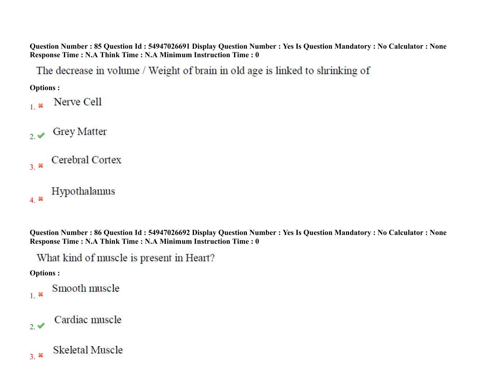 AP RCET 2022: psychology -  18-10-2022 (Tuesday) Session-II: Question Paper With keys - Page 69