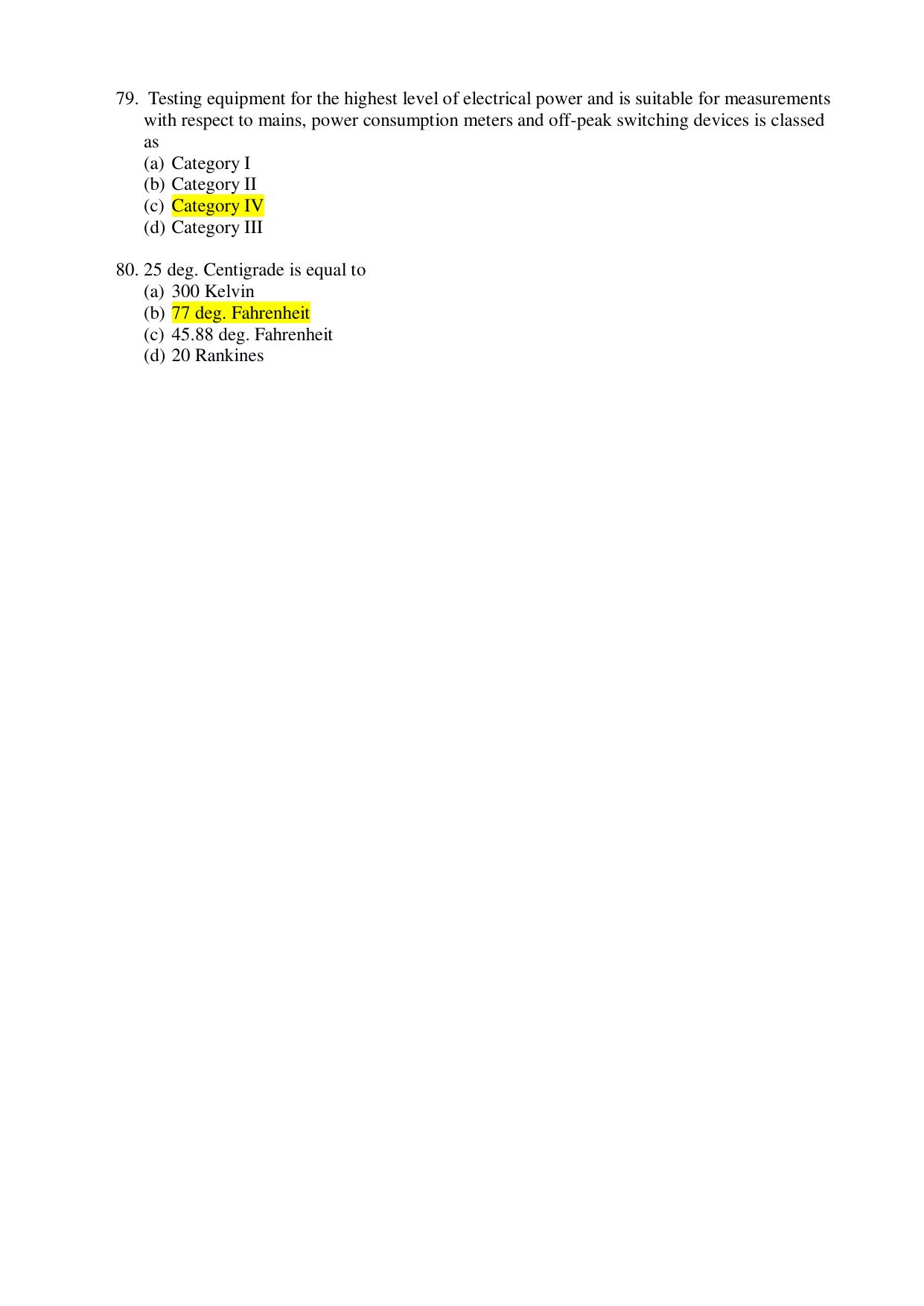 PG - Marine Engineering - IMU CET Model Question Papers - CET (Set-II) - Page 14