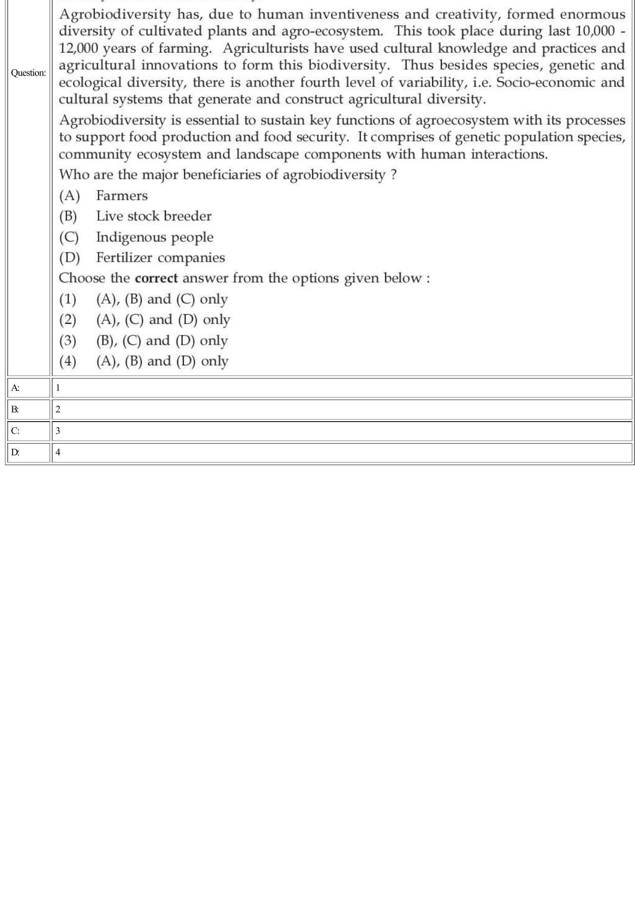 CUET 2022 Question Paper of Environmental Studies - Page 24