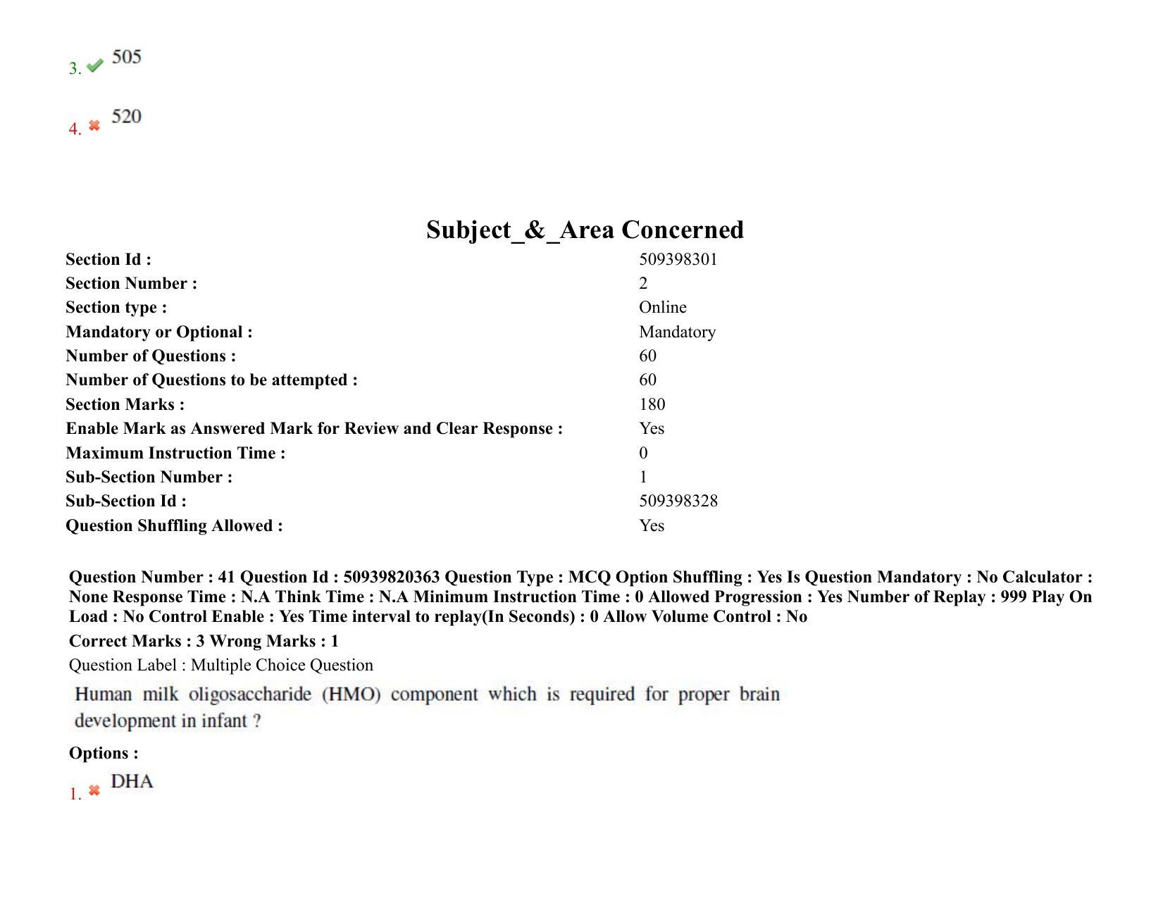 BHU RET Food Technology 2021 Question Paper - Page 35