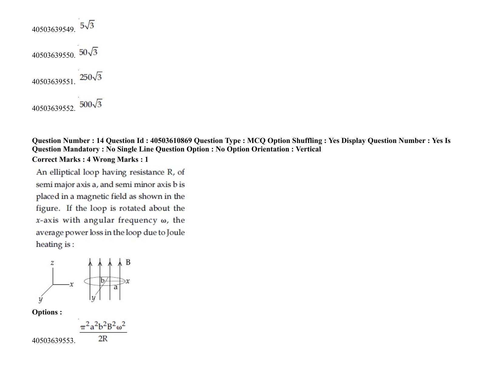 JEE Main 2020 Paper I Question Paper (3rd Sep 2020 Shift 1) - Page 23