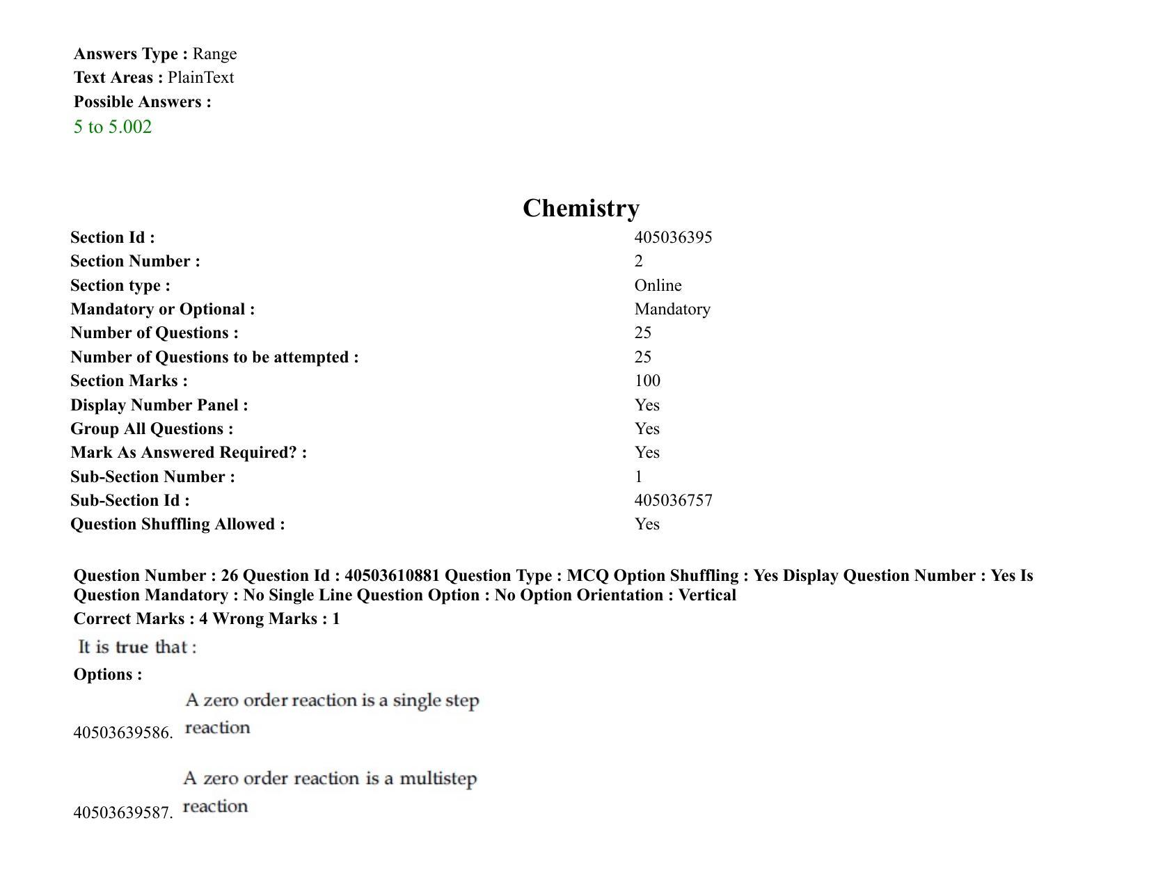 JEE Main 2020 Paper I Question Paper (3rd Sep 2020 Shift 1) - Page 41