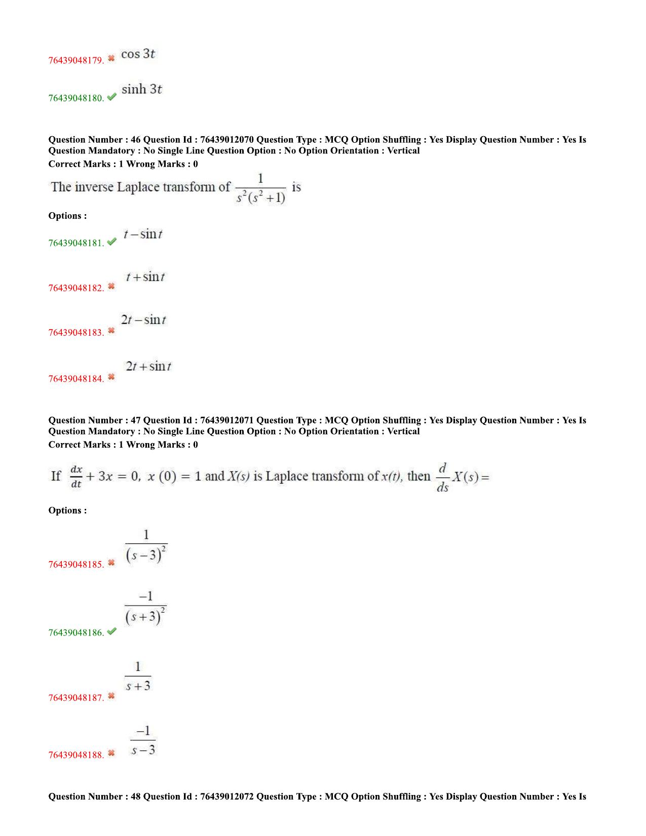 TS ECET 2020 Electronics and Communication Engineering Question Paper - Page 20