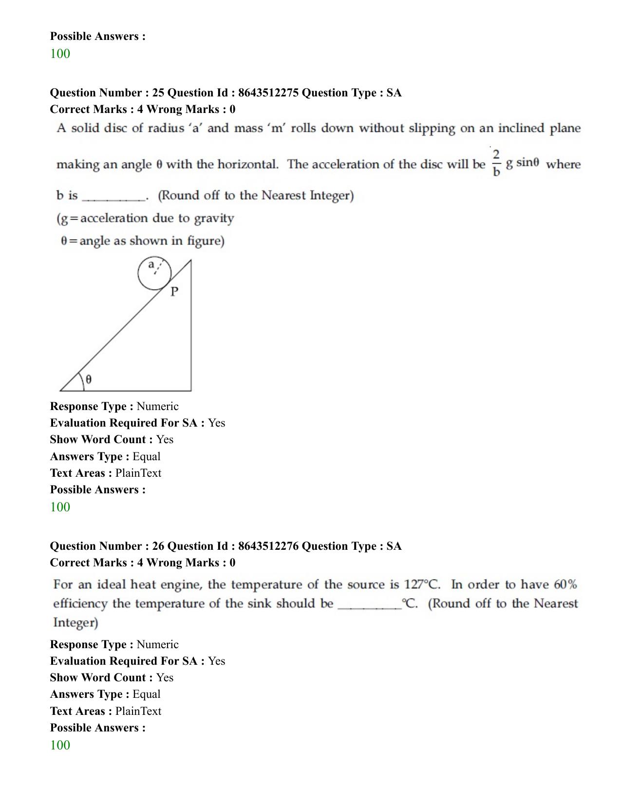 JEE Mains 2021: BTech	(Shift 2) 16-03-2021 Question Paper - Page 14