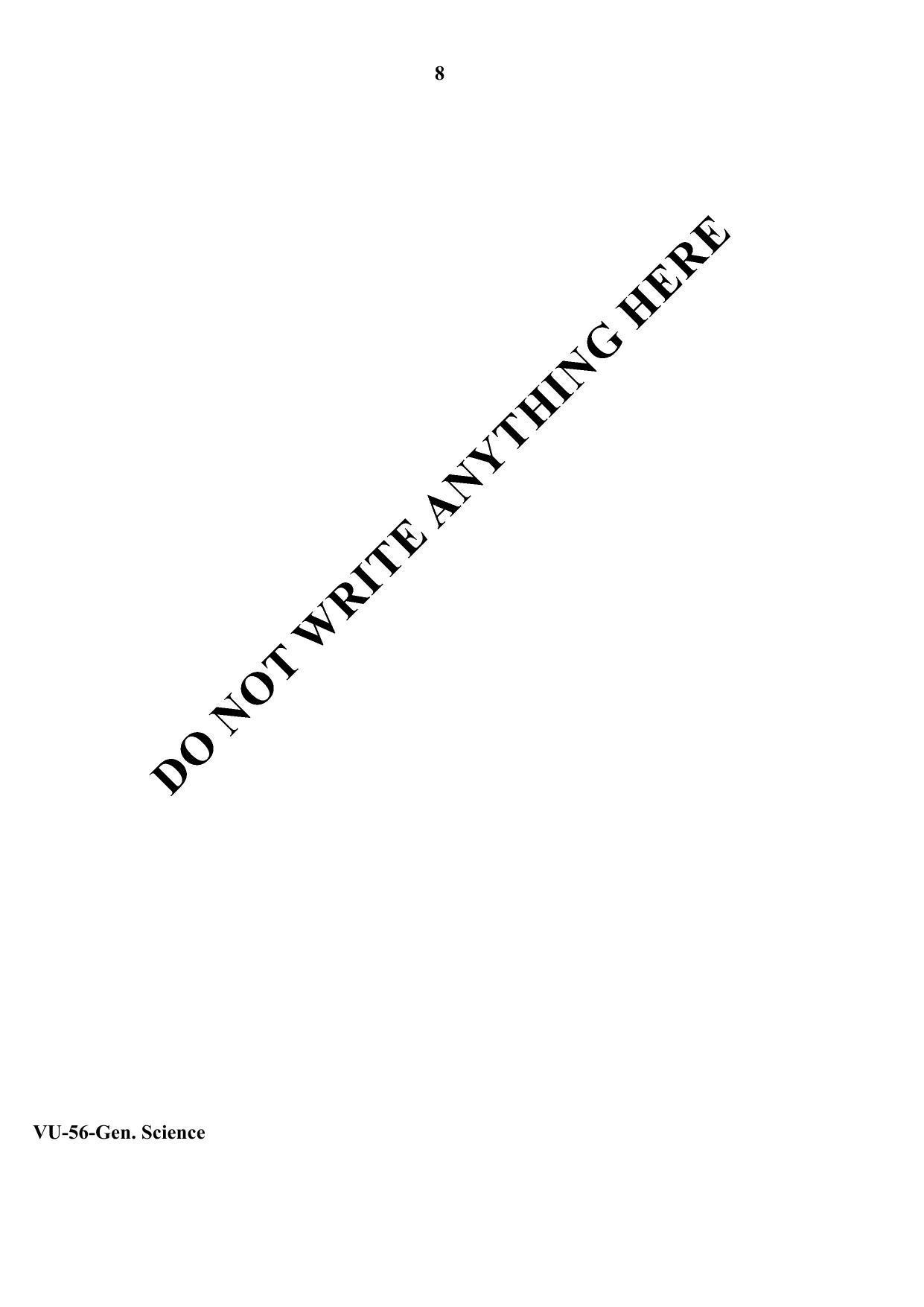 RBSE General Science 2020 Varishtha Upadhyay Question Paper - Page 8
