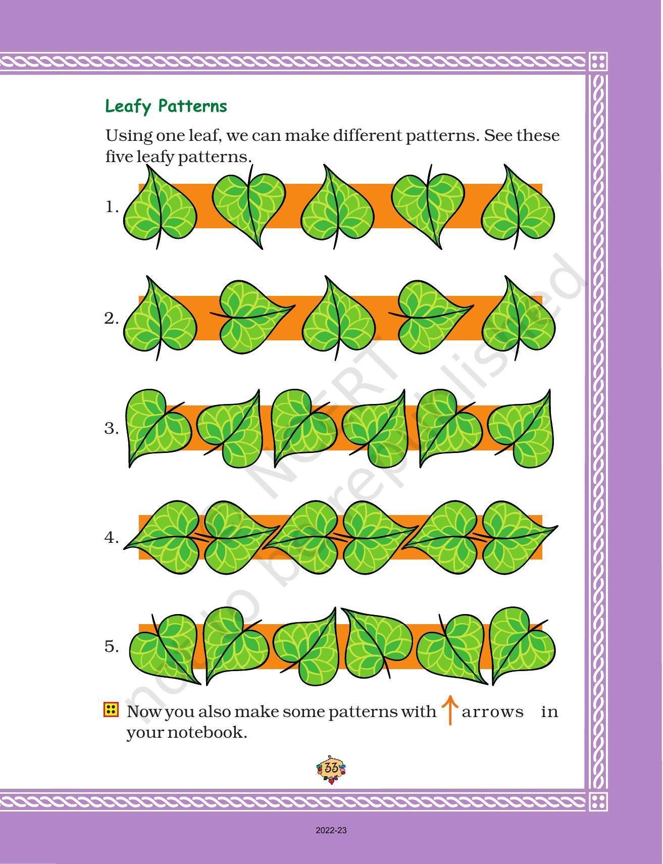 NCERT Book for Class 2 Maths Chapter 5-Patterns - Page 4
