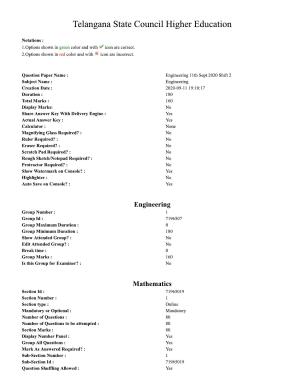 TS EAMCET 2020 Engineering Question Paper with Key (11 Sep.2020 Afternoon)