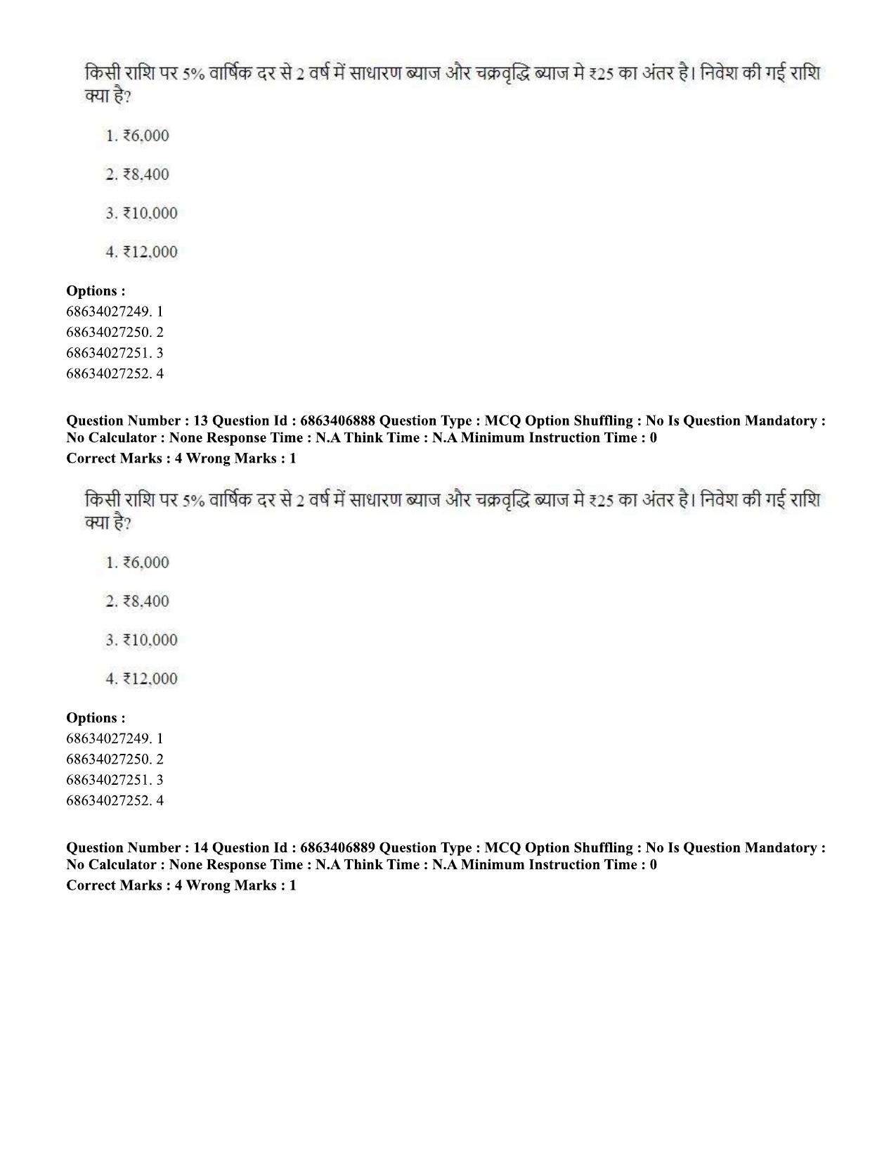 CUET PG 2023: HUQP09 – History (Hindi)-shift 1 (07-06-2023) Question Paper - Page 14