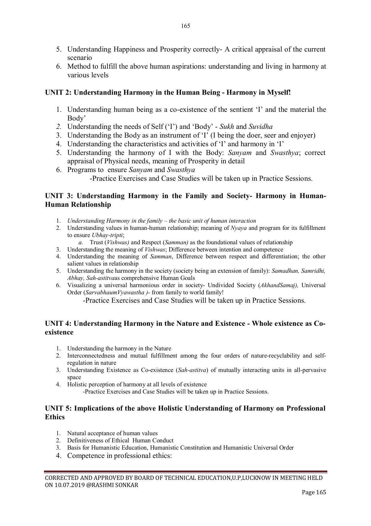 EFFECTIVE FROM JULY 2019-20 - SIX SEMESTER DIPLOMA COURSE IN CIVIL ENGINEERING - Page 165