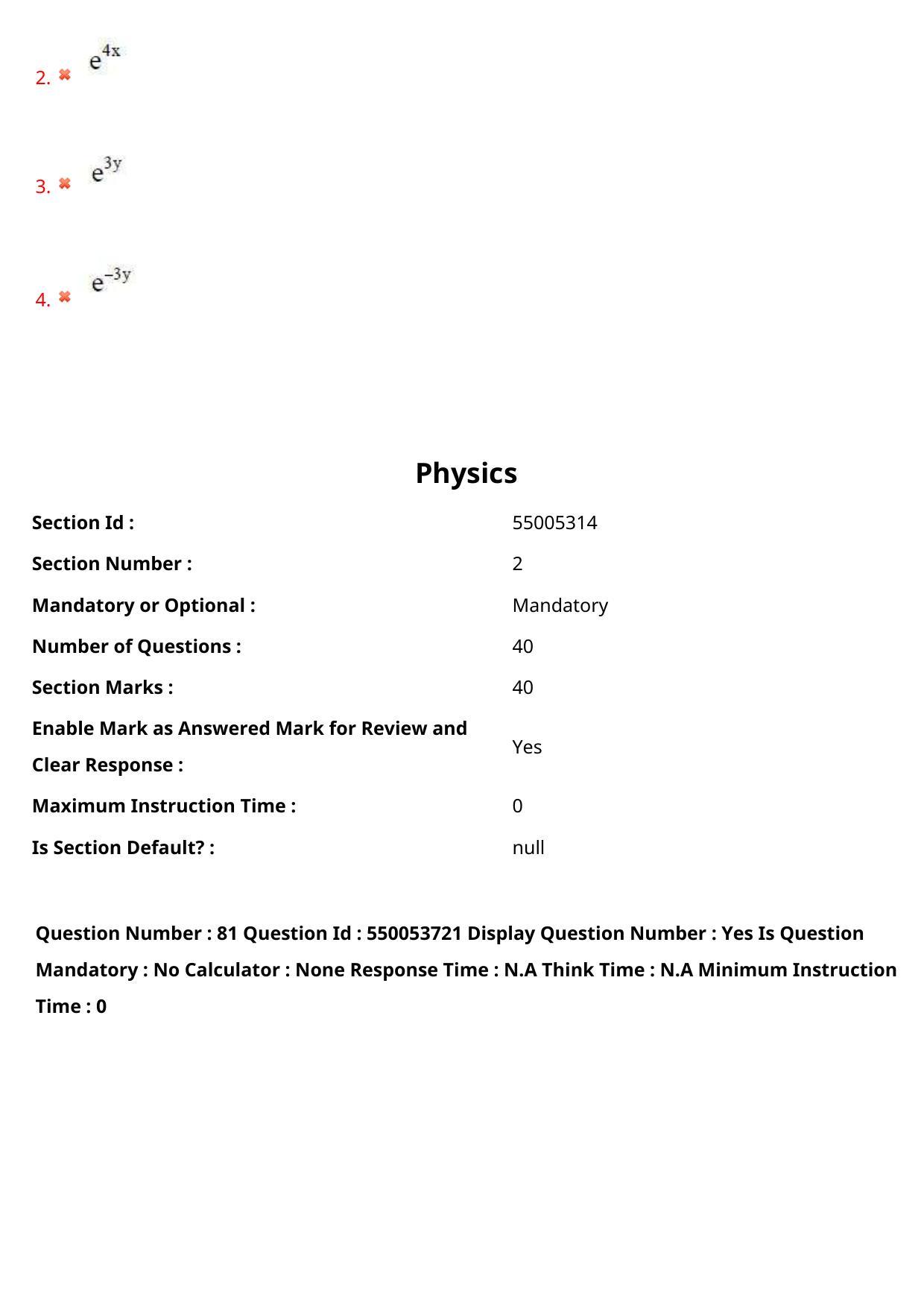 AP EAPCET 2023 - 16 May 2023 Afternoon- Master Engineering Question Paper With Preliminary Keys - Page 65