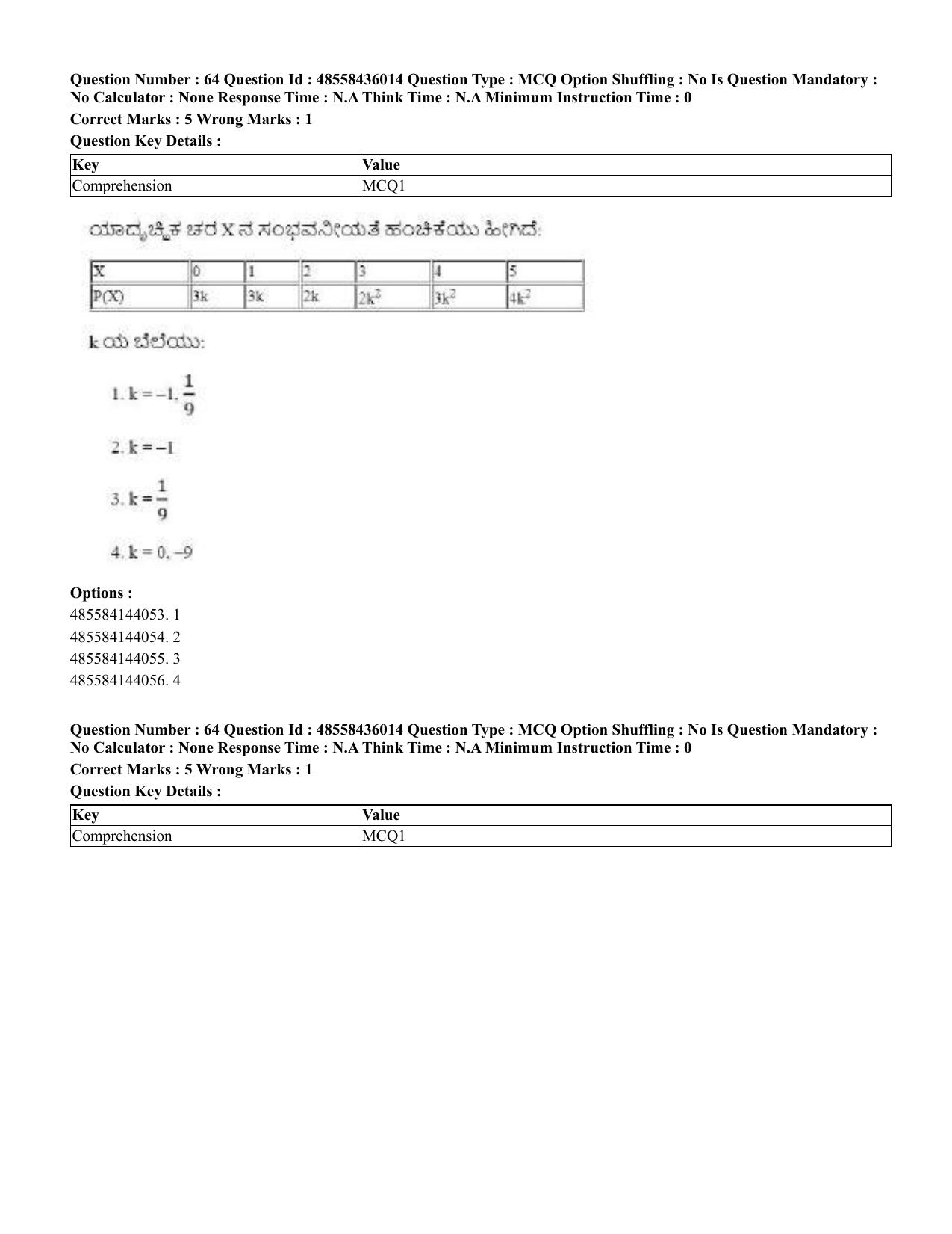 CUET 2023 Domestic Shift 1 Question Papers - 22 June 2023 - Page 128