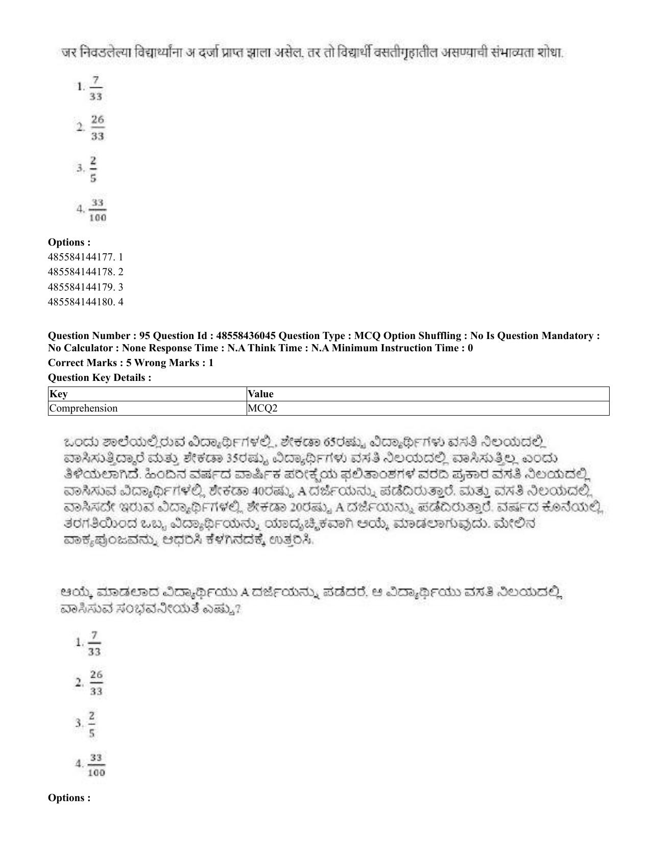 CUET 2023 Domestic Shift 1 Question Papers - 22 June 2023 - Page 360